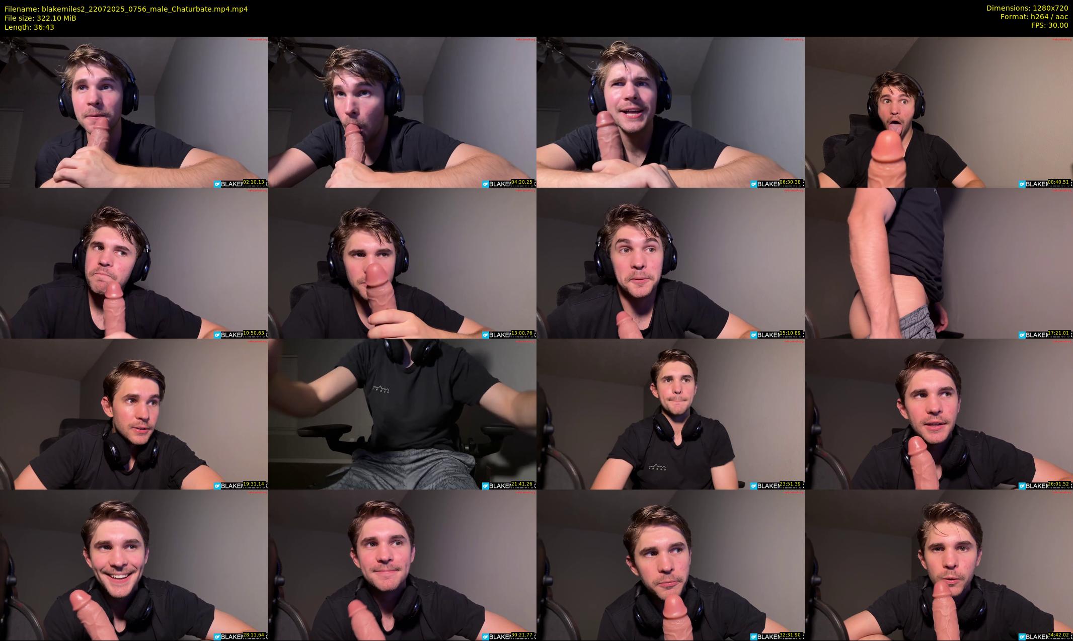 blakemiles2 — 37 minute Chaturbate male cam show recording, 720p, Jul 22, 2025