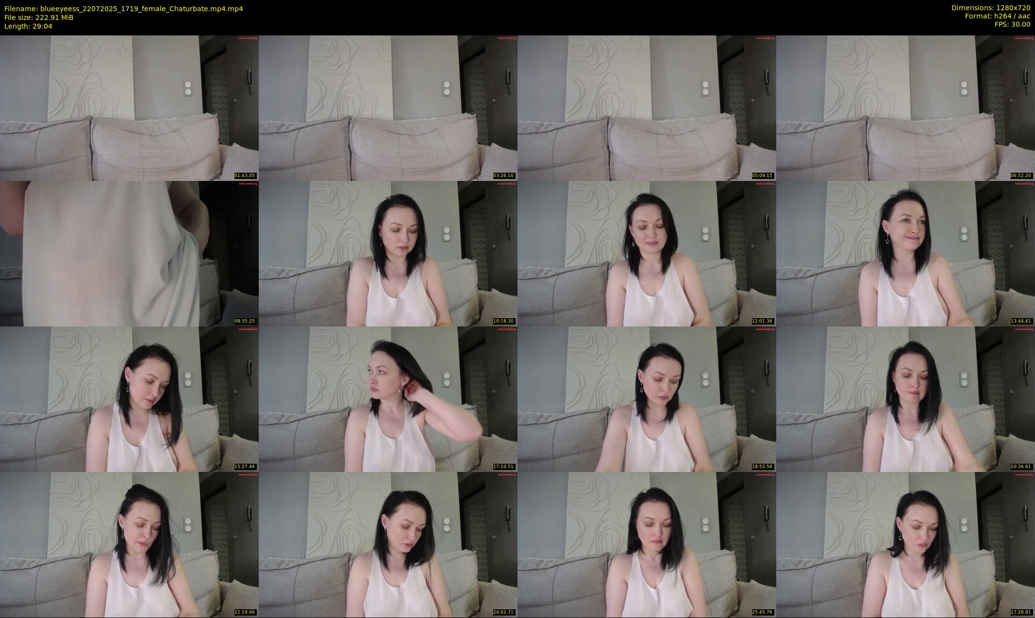 blueeyeess — 30 minute Chaturbate female cam show recording, 720p, Jul 22, 2025