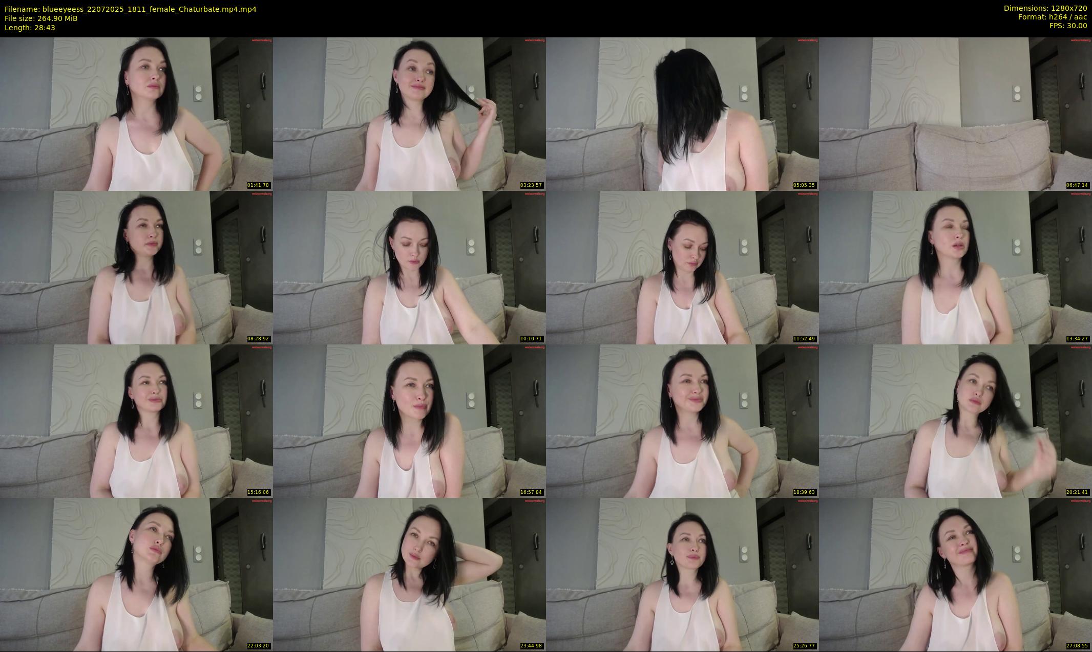 blueeyeess — 29 minute Chaturbate female cam show recording, 720p, Jul 22, 2025