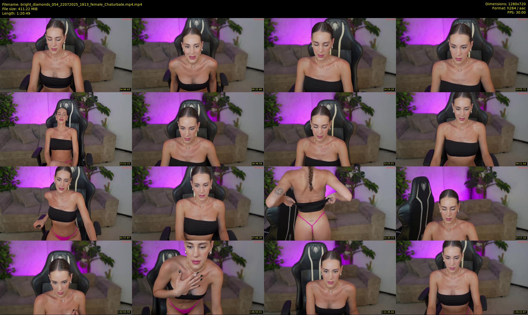 bright_diamonds_054 — 81 minute Chaturbate couple cam show recording, 720p, Jul 22, 2025