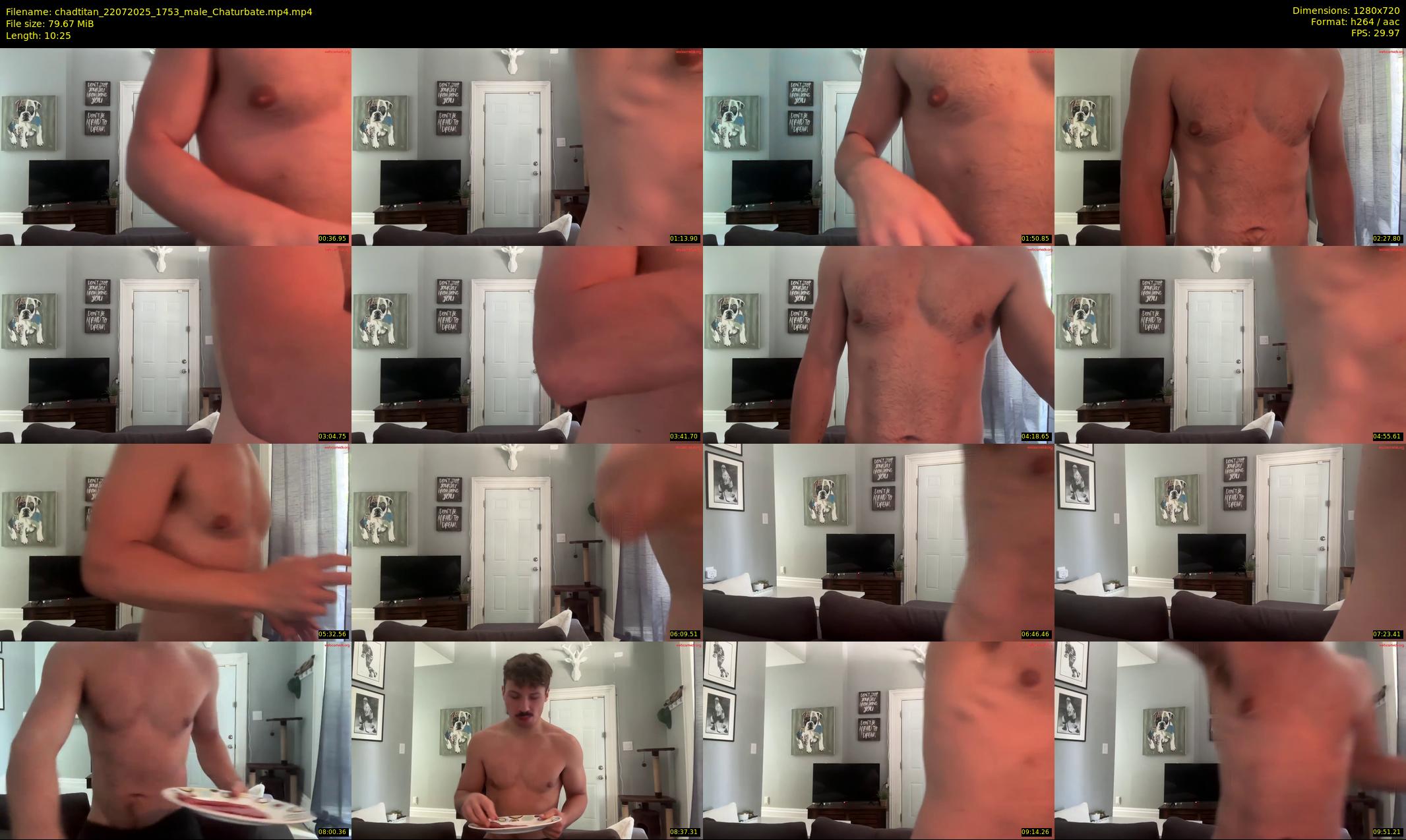 chadtitan — 11 minute Chaturbate male cam show recording, 720p, Jul 22, 2025