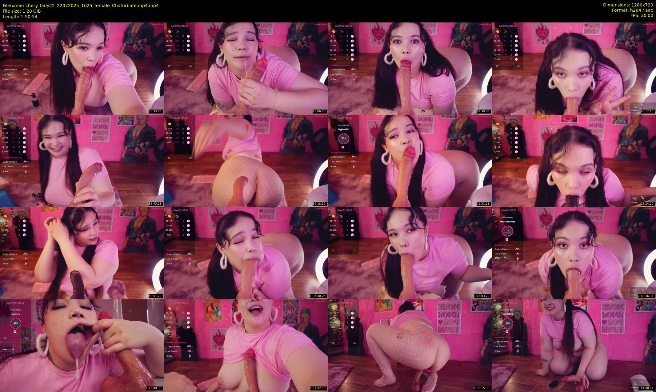 chery_lady22 — 111 minute Chaturbate female cam show recording, 720p, Jul 22, 2025