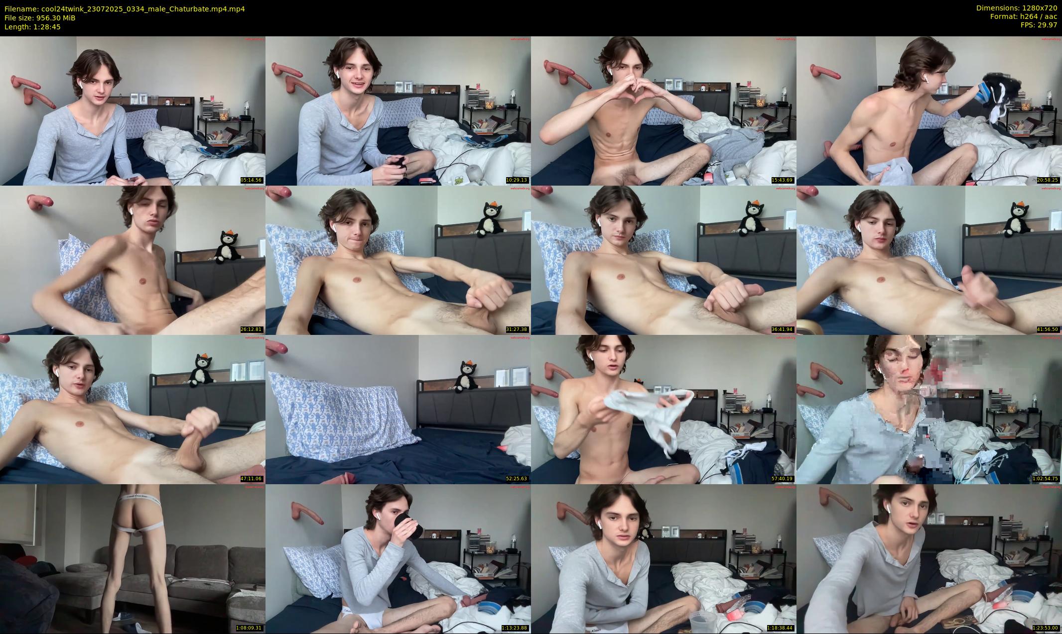 cool24twink — 89 minute Chaturbate male cam show recording, 720p, Jul 23, 2025