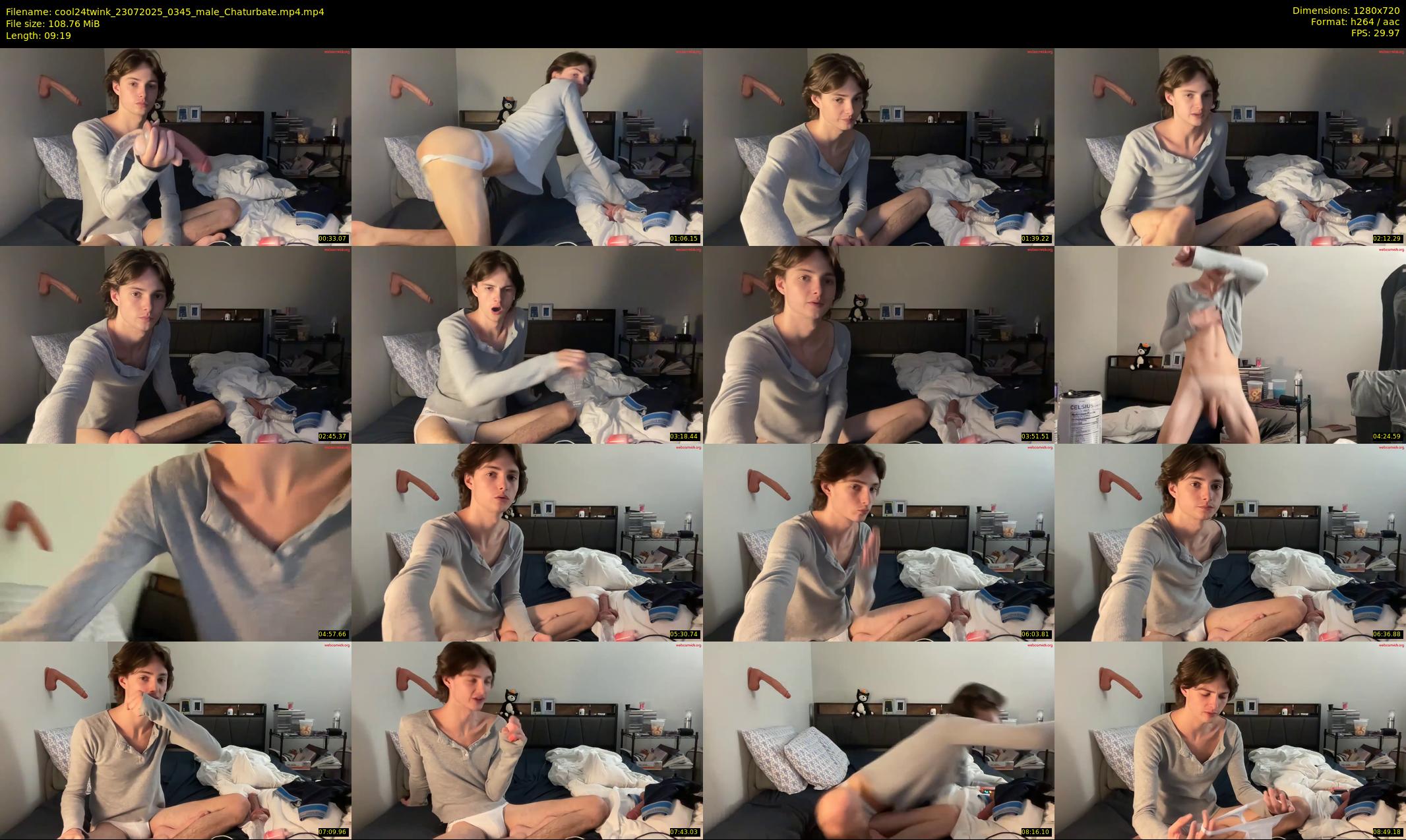 cool24twink — 10 minute Chaturbate male cam show recording, 720p, Jul 23, 2025