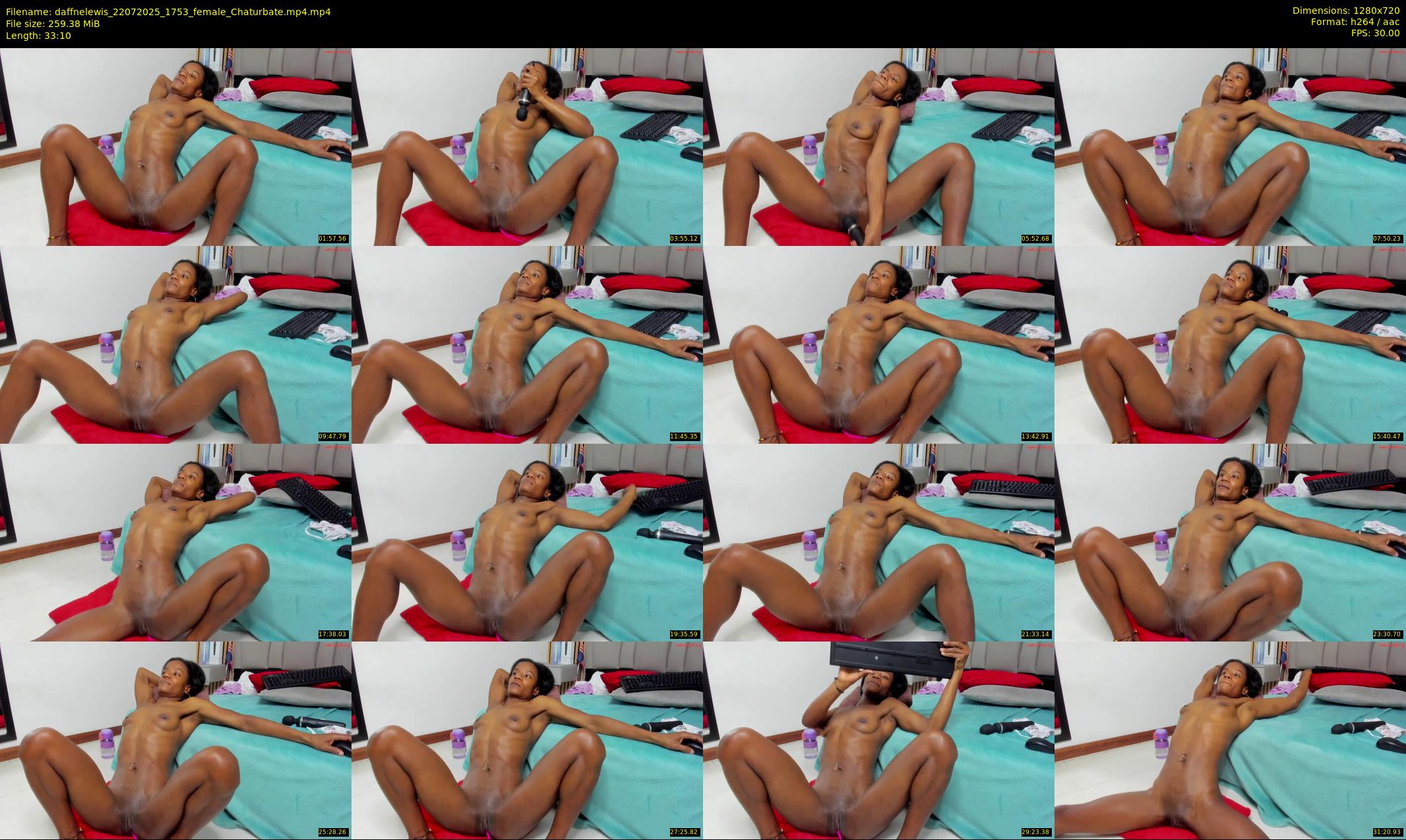 daffnelewis — 34 minute Chaturbate female cam show recording, 720p, Jul 22, 2025