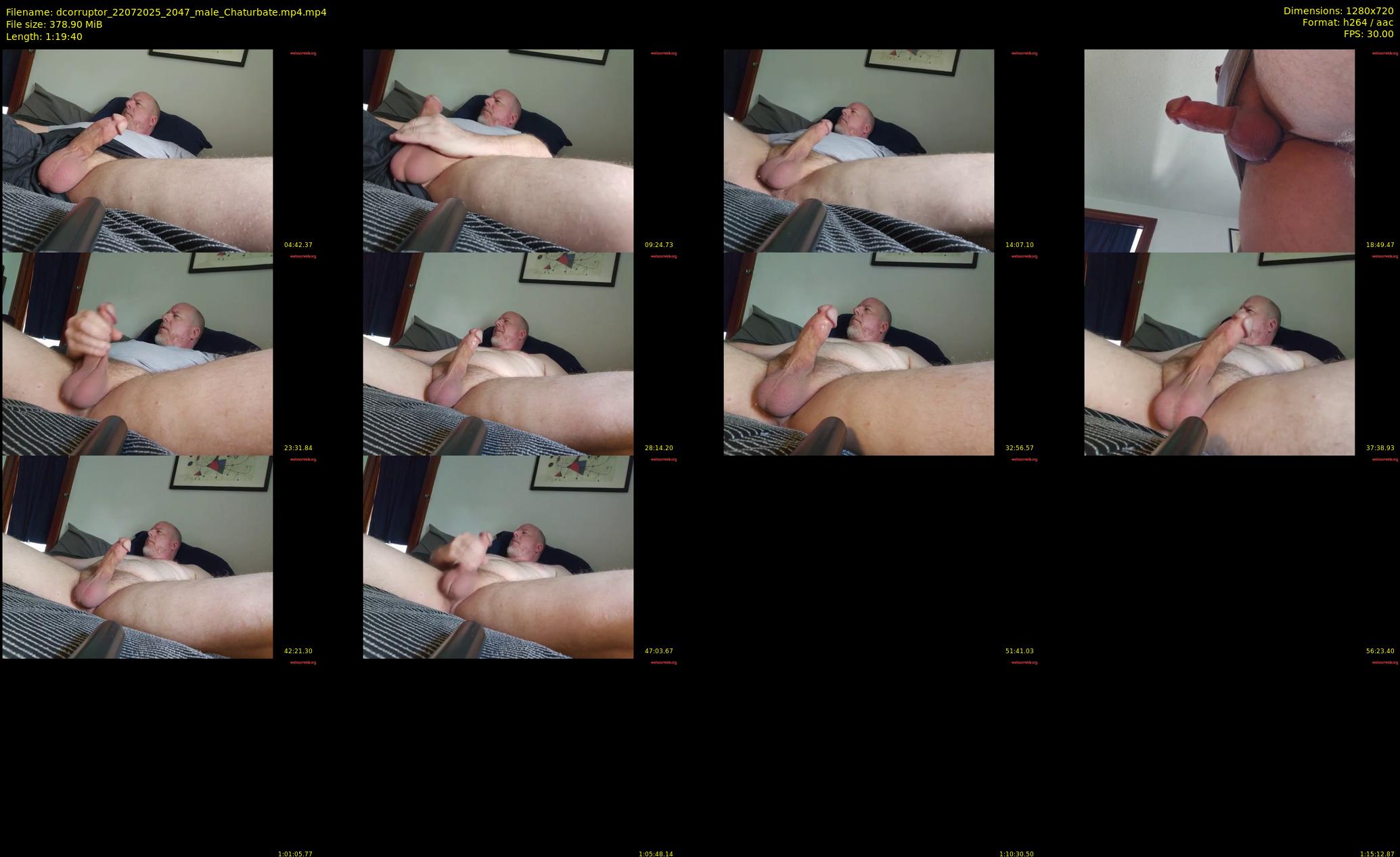 dcorruptor — 80 minute Chaturbate male cam show recording, 720p, Jul 22, 2025