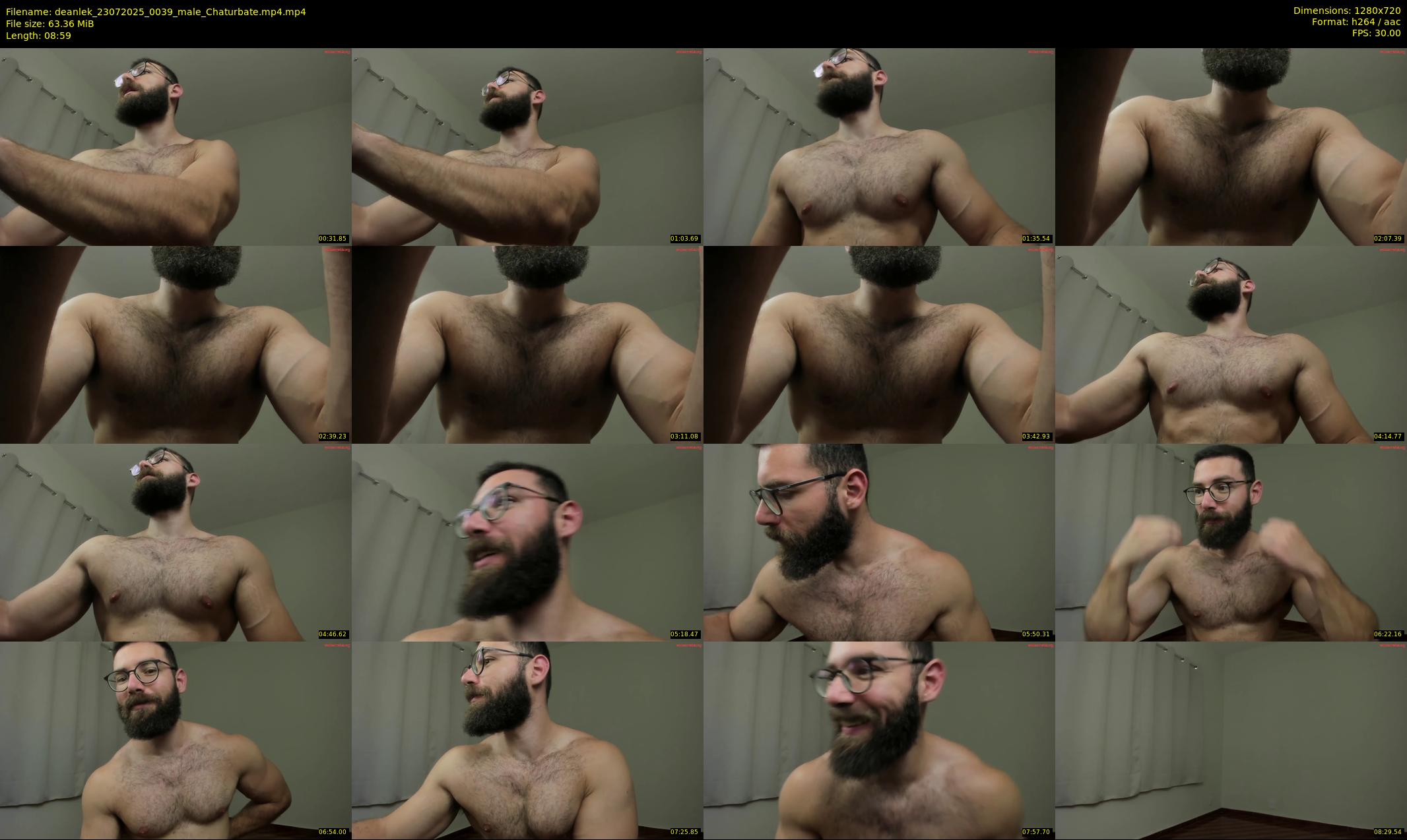 deanlek — 9 minute Chaturbate male cam show recording, 720p, Jul 23, 2025