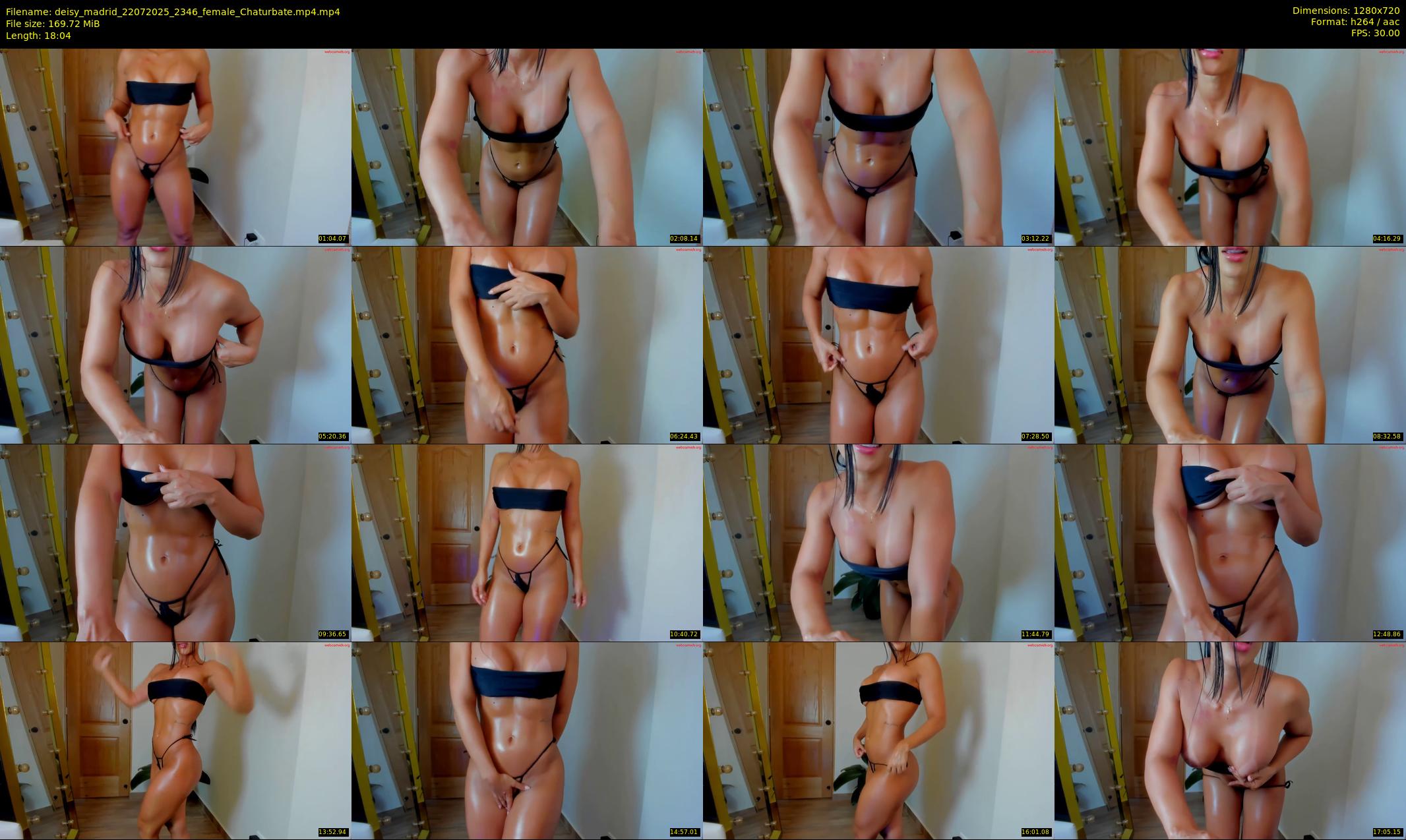 deisy_madrid — 19 minute Chaturbate female cam show recording, 720p, Jul 22, 2025