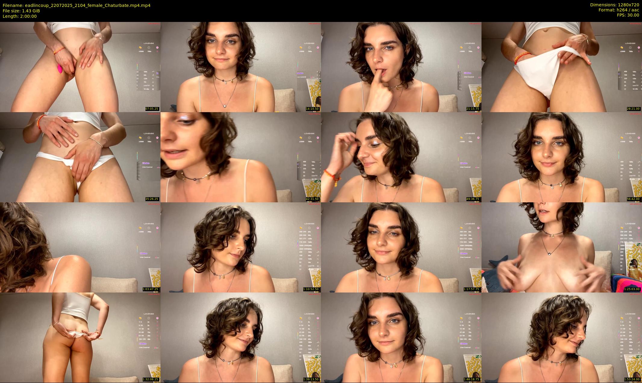 eadlincoup — 120 minute Chaturbate female cam show recording, 720p, Jul 22, 2025