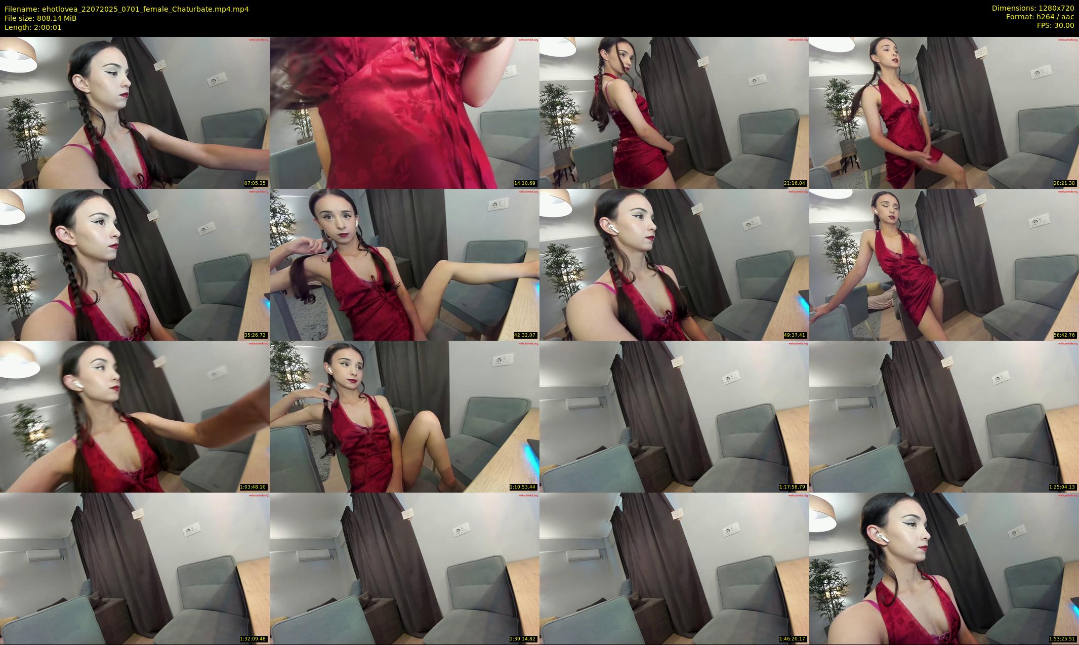 ehotlovea — 121 minute Chaturbate female cam show recording, 720p, Jul 22, 2025