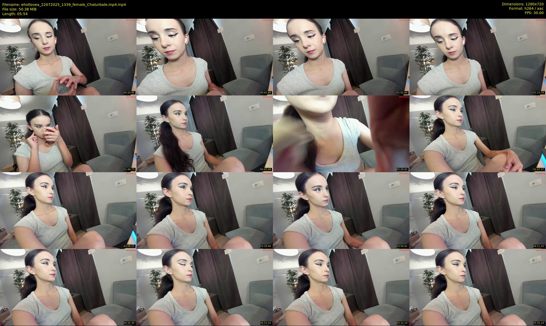 ehotlovea — 6 minute Chaturbate female cam show recording, 720p, Jul 22, 2025