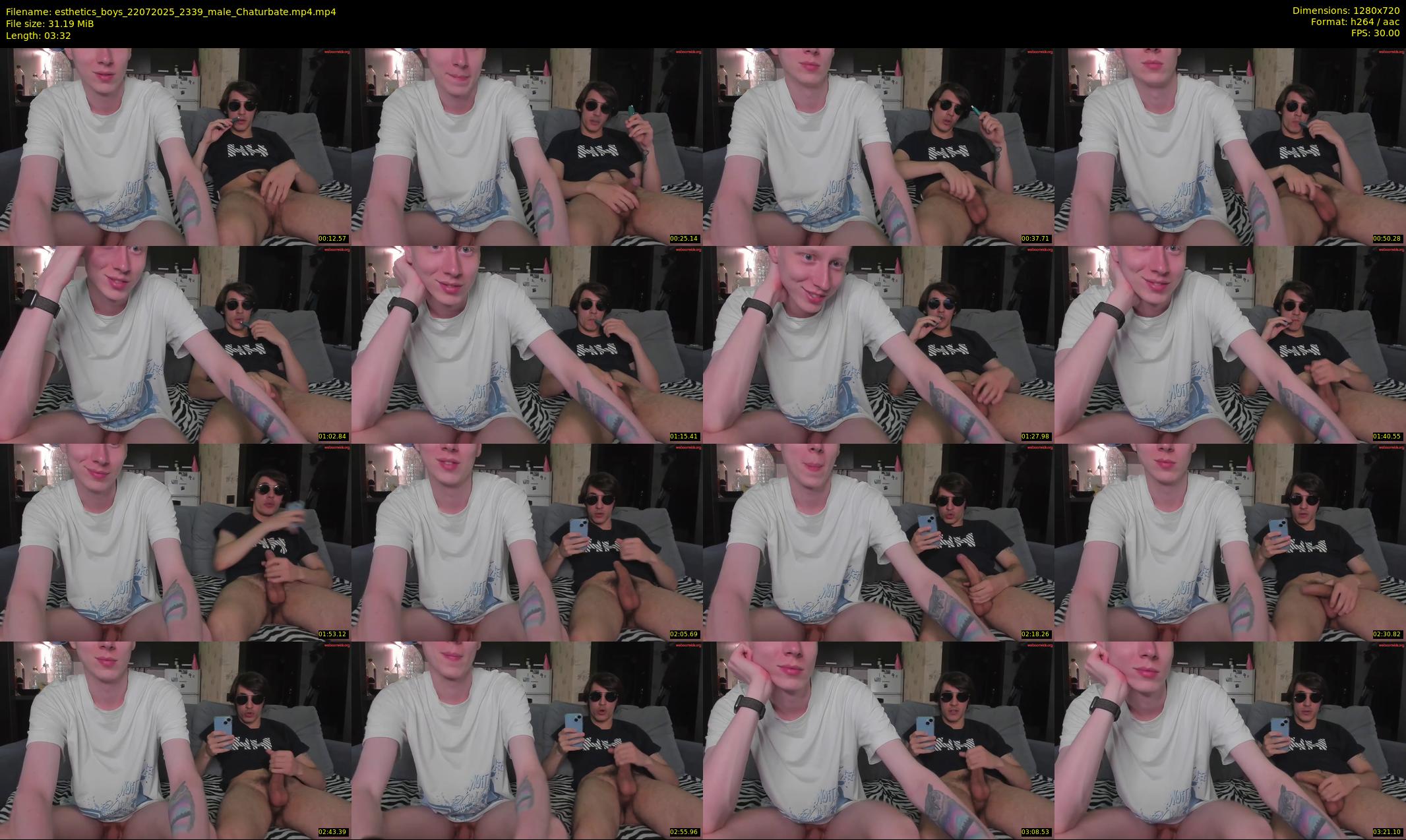 esthetics_boys — 4 minute Chaturbate male cam show recording, 720p, Jul 22, 2025