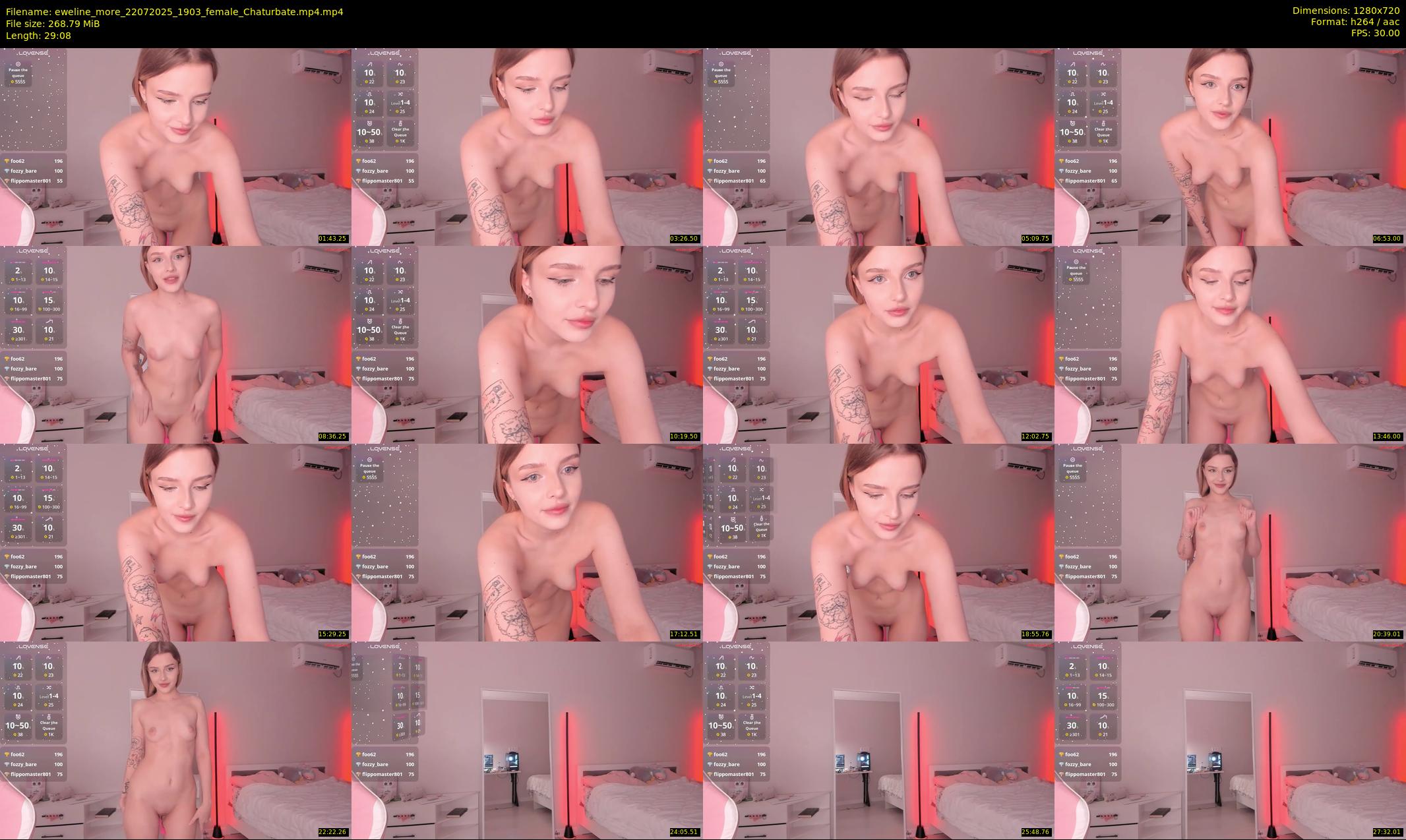 eweline_more — 30 minute Chaturbate female cam show recording, 720p, Jul 22, 2025