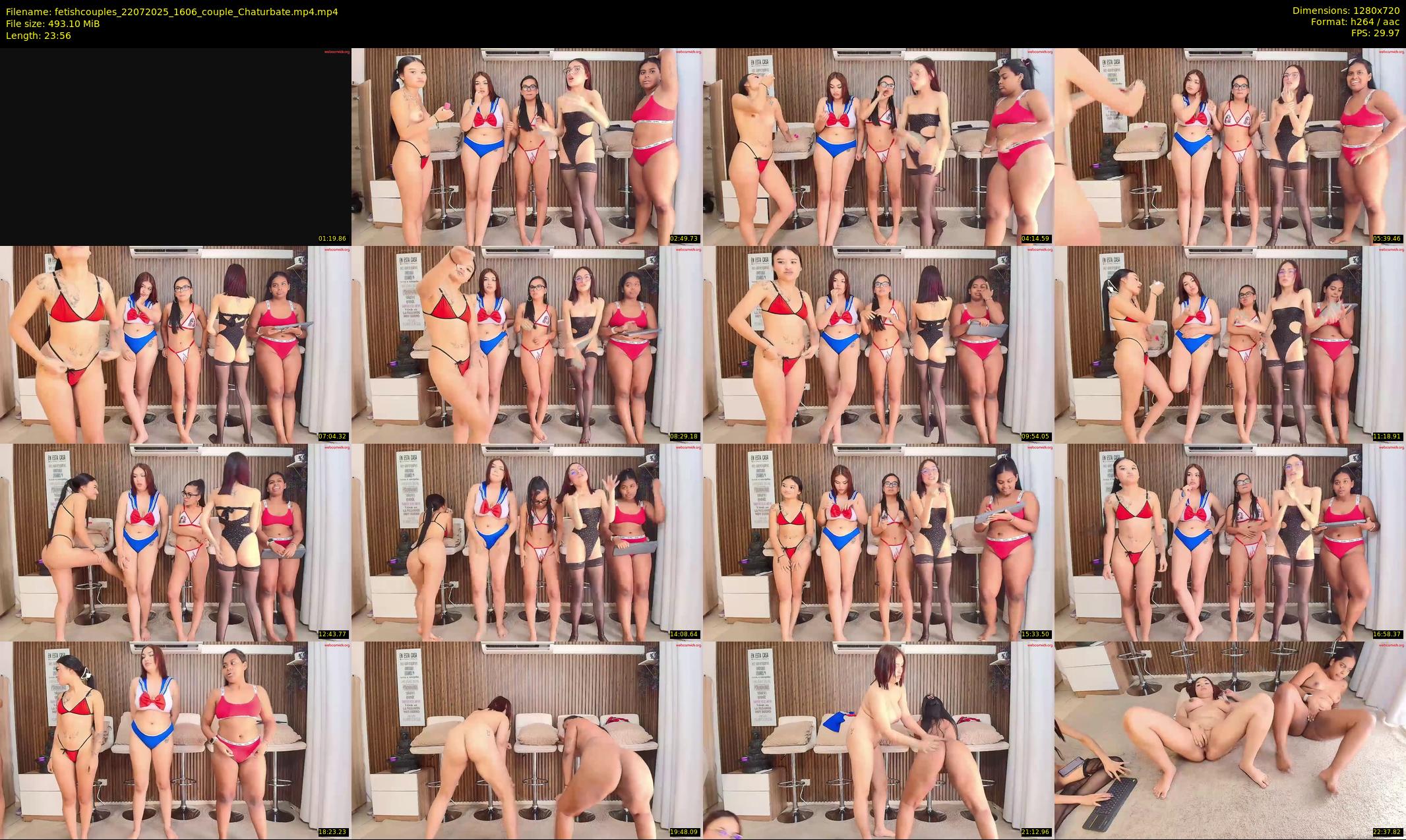 fetishcouples — 24 minute Chaturbate couple cam show recording, 720p, Jul 22, 2025