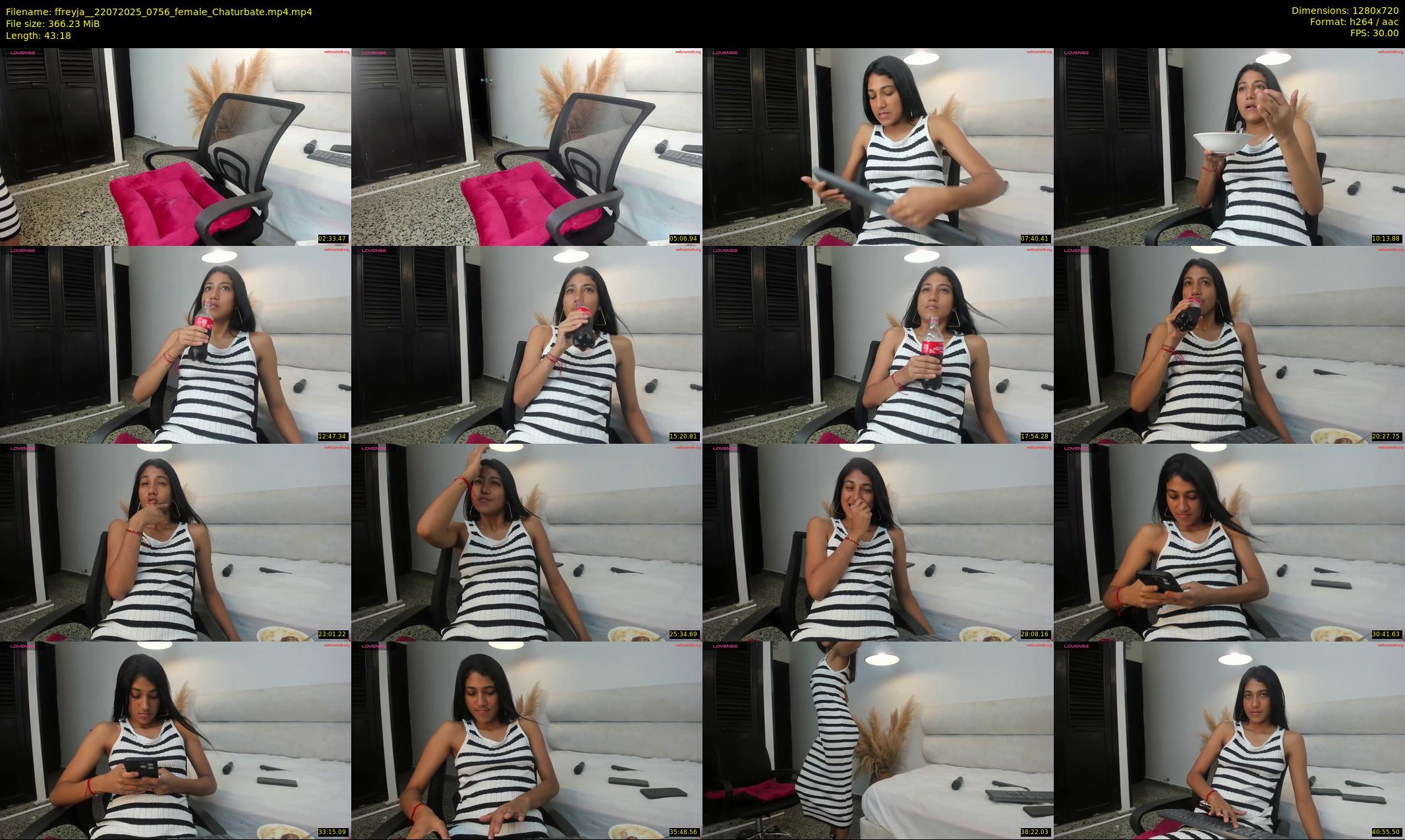 ffreyja_ — 44 minute Chaturbate female cam show recording, 720p, Jul 22, 2025