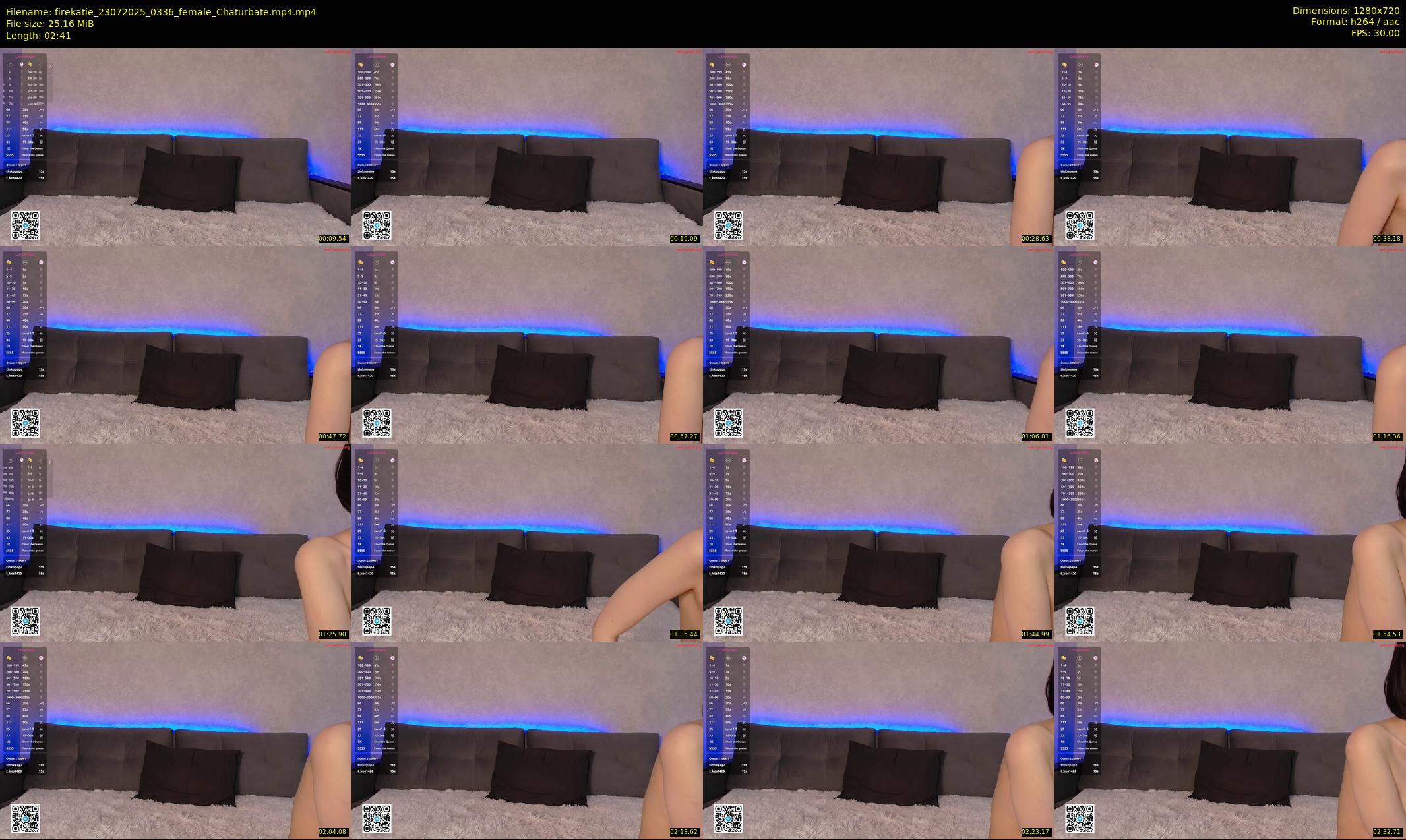 firekatie — 3 minute Chaturbate female cam show recording, 720p, Jul 23, 2025