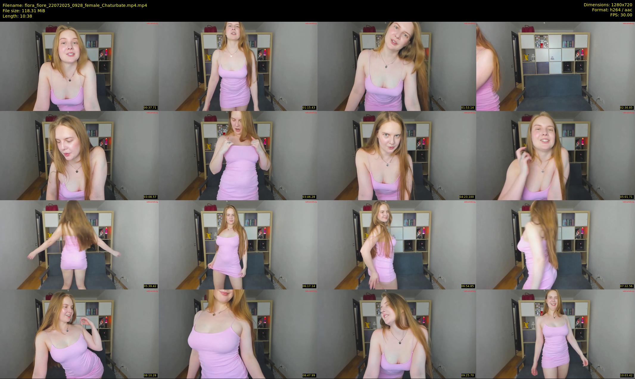 flora_fiore — 11 minute Chaturbate female cam show recording, 720p, Jul 22, 2025