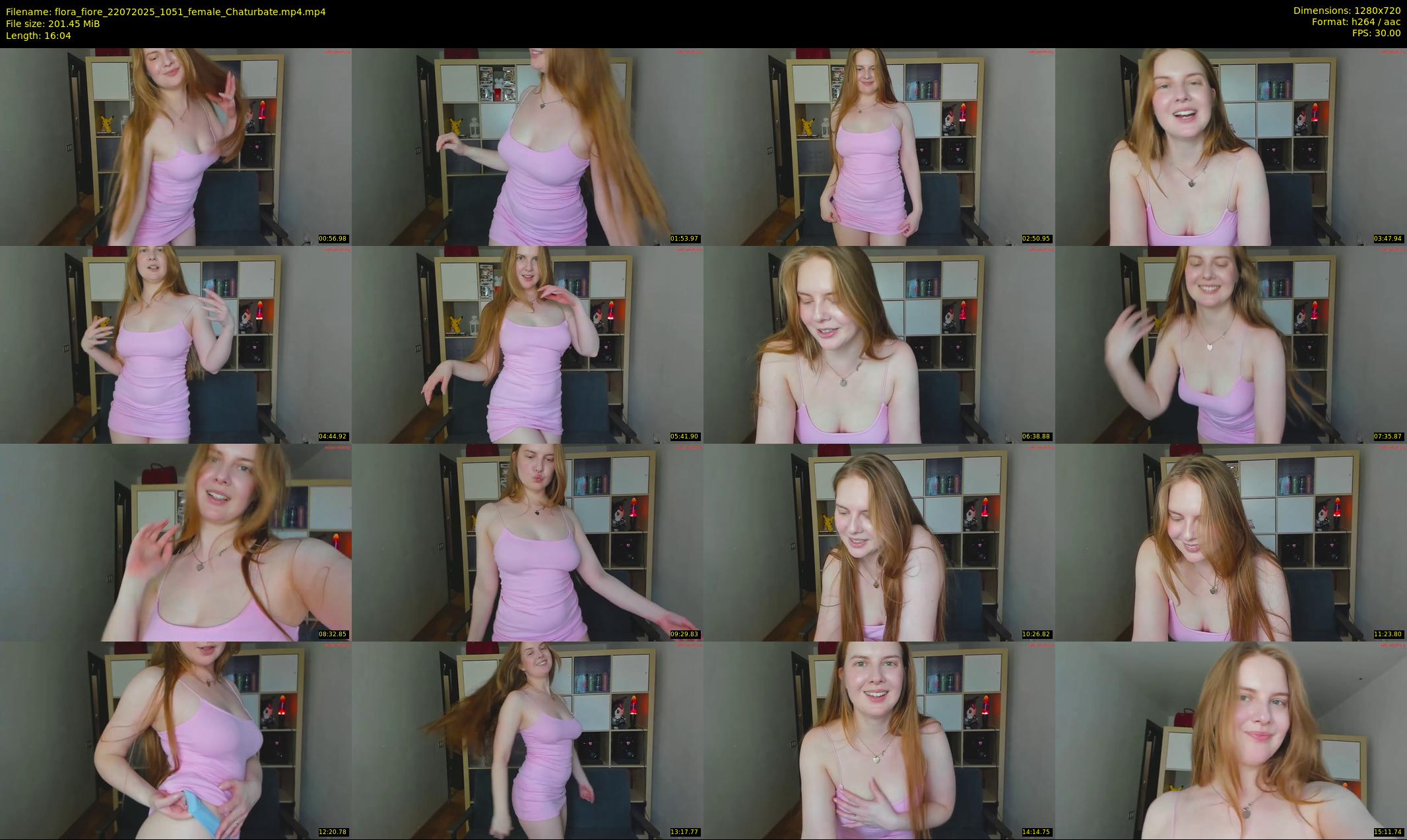 flora_fiore — 17 minute Chaturbate female cam show recording, 720p, Jul 22, 2025
