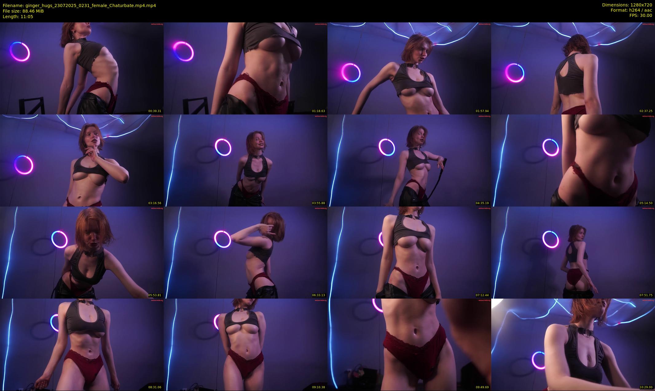ginger_hugs — 12 minute Chaturbate female cam show recording, 720p, Jul 23, 2025