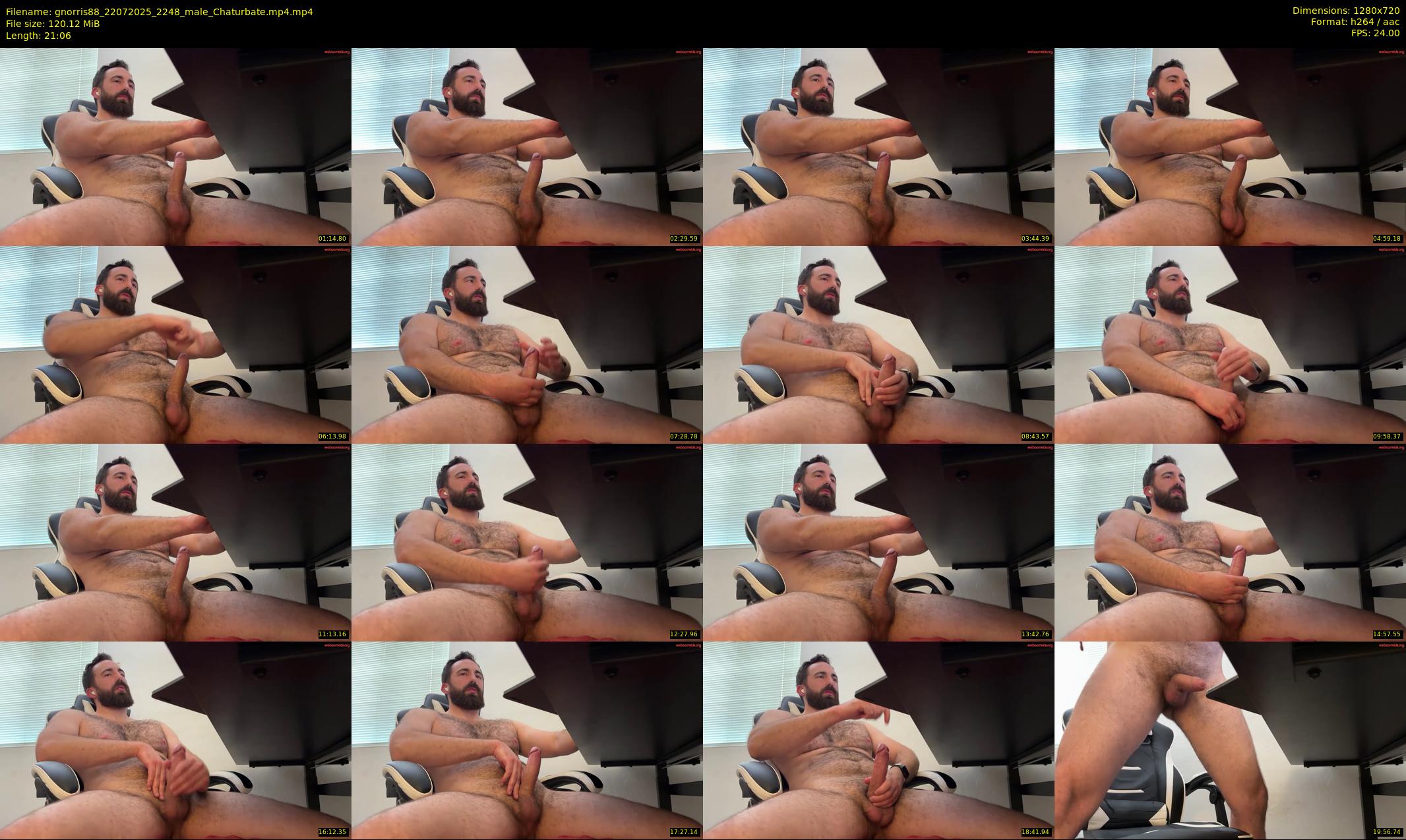 gnorris88 — 22 minute Chaturbate male cam show recording, 720p, Jul 22, 2025