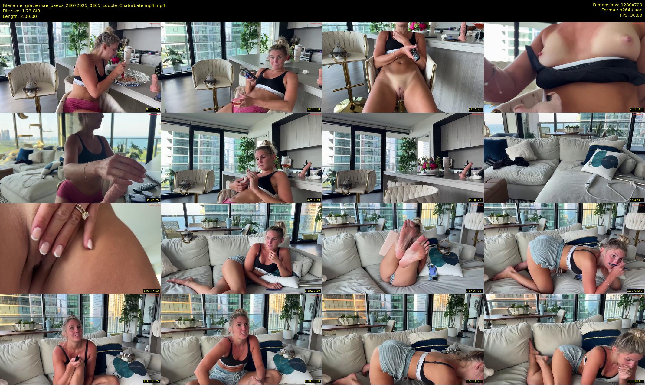 graciemae_baexx — 120 minute Chaturbate female cam show recording, 720p, Jul 23, 2025