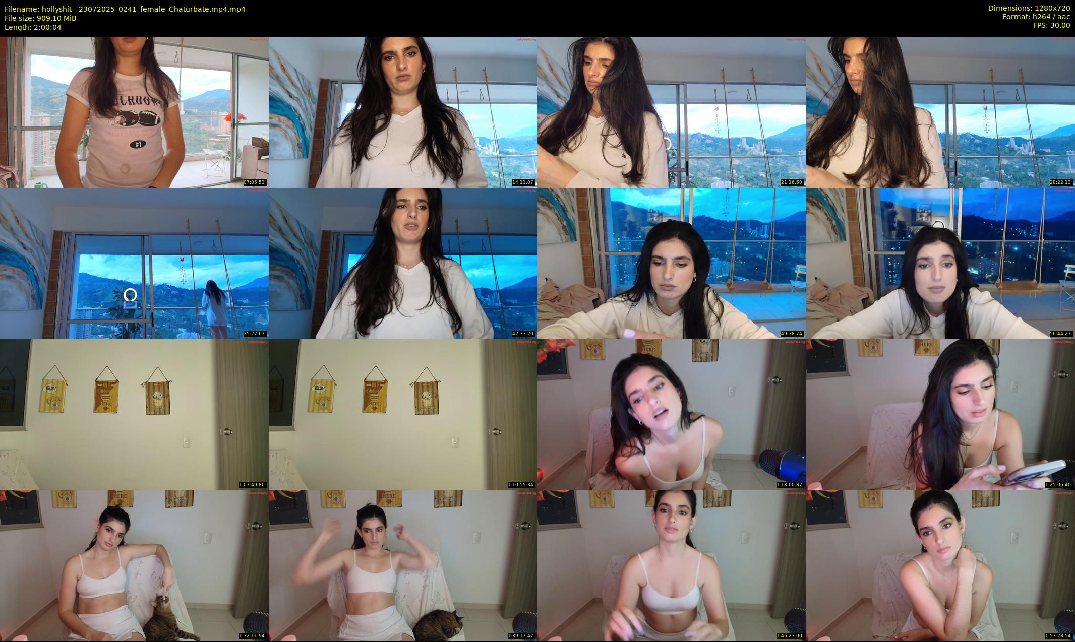 hollyshit_ — 121 minute Chaturbate female cam show recording, 720p, Jul 23, 2025