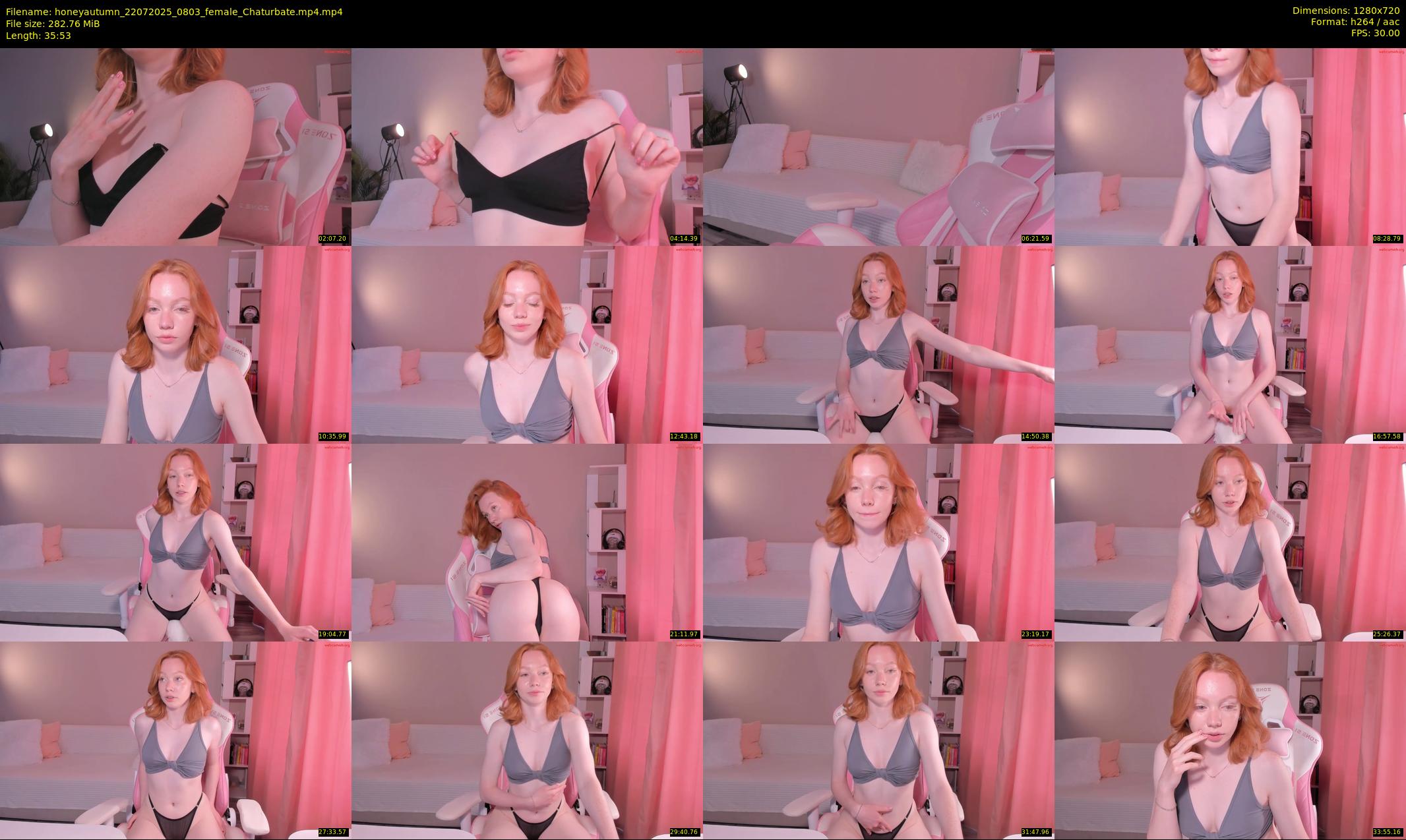 honeyautumn — 36 minute Chaturbate female cam show recording, 720p, Jul 22, 2025