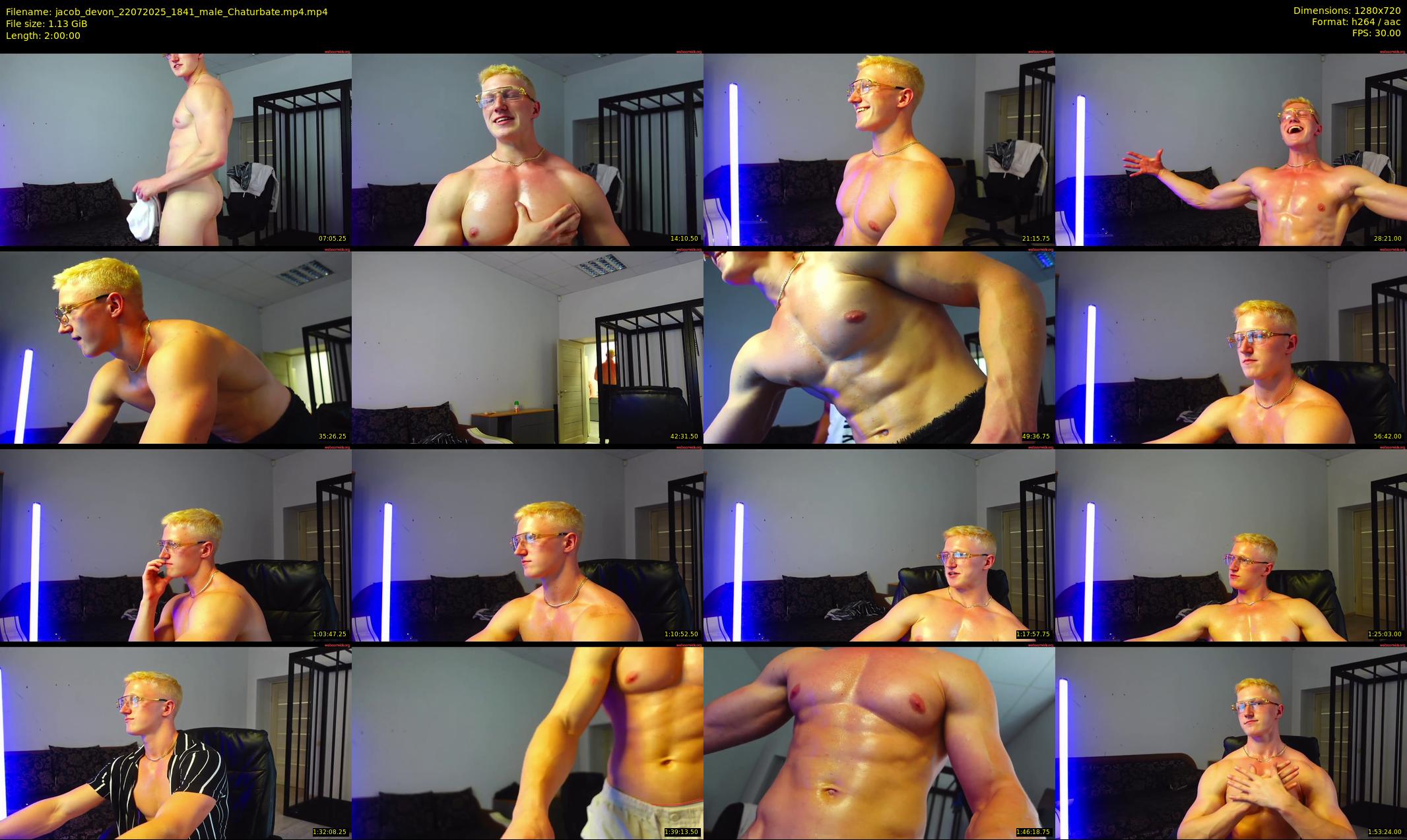 jacob_devon — 120 minute Chaturbate male cam show recording, 720p, Jul 22, 2025