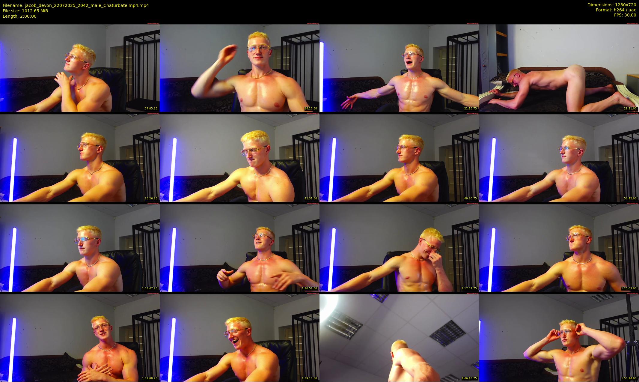 jacob_devon — 120 minute Chaturbate male cam show recording, 720p, Jul 22, 2025
