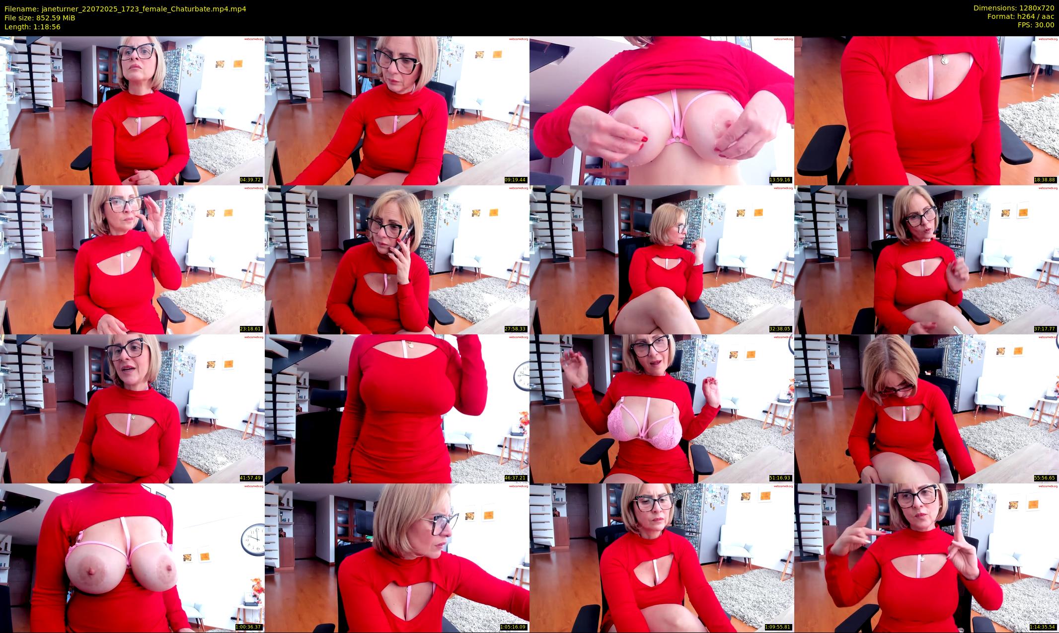 janeturner — 79 minute Chaturbate female cam show recording, 720p, Jul 22, 2025