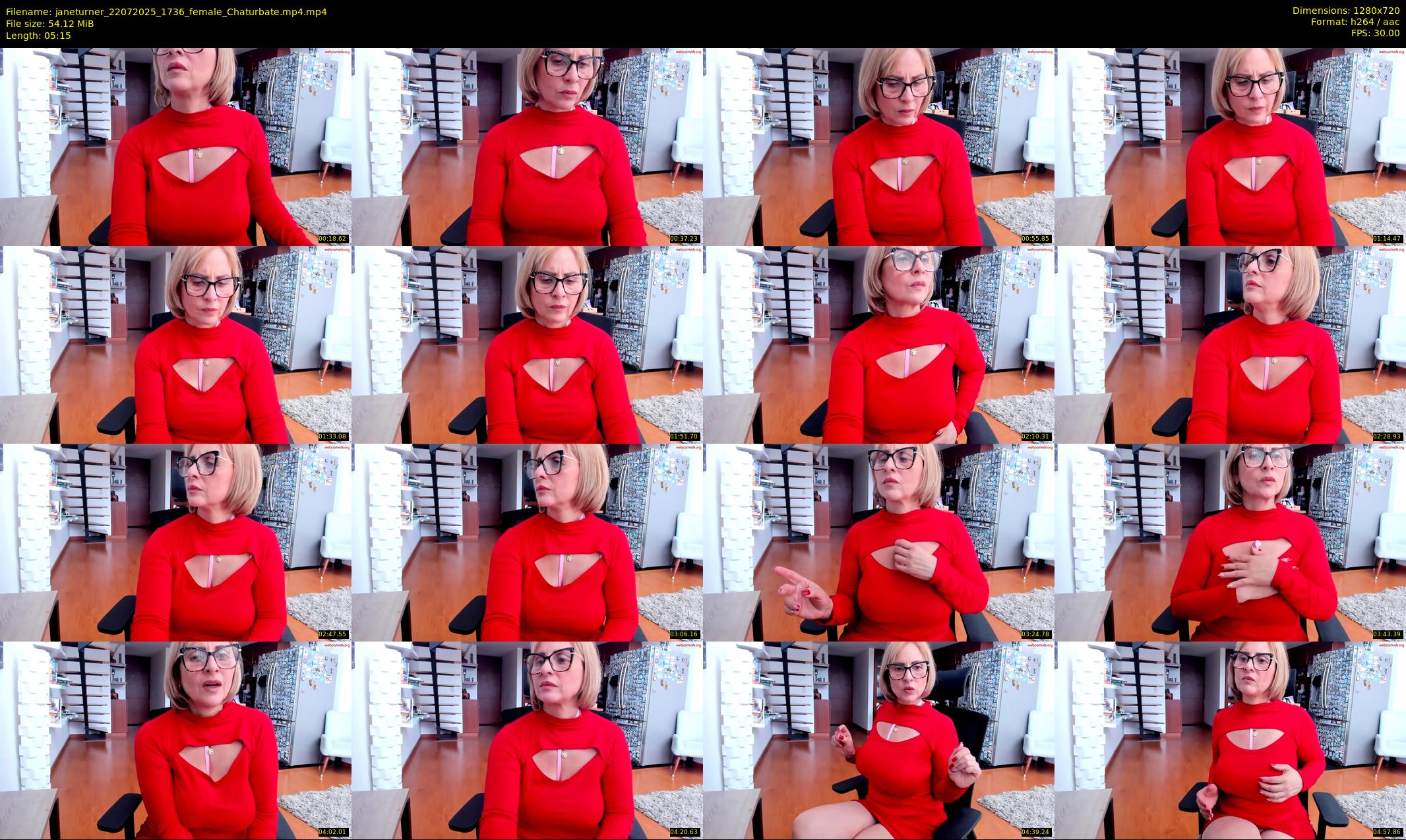 janeturner — 6 minute Chaturbate female cam show recording, 720p, Jul 22, 2025