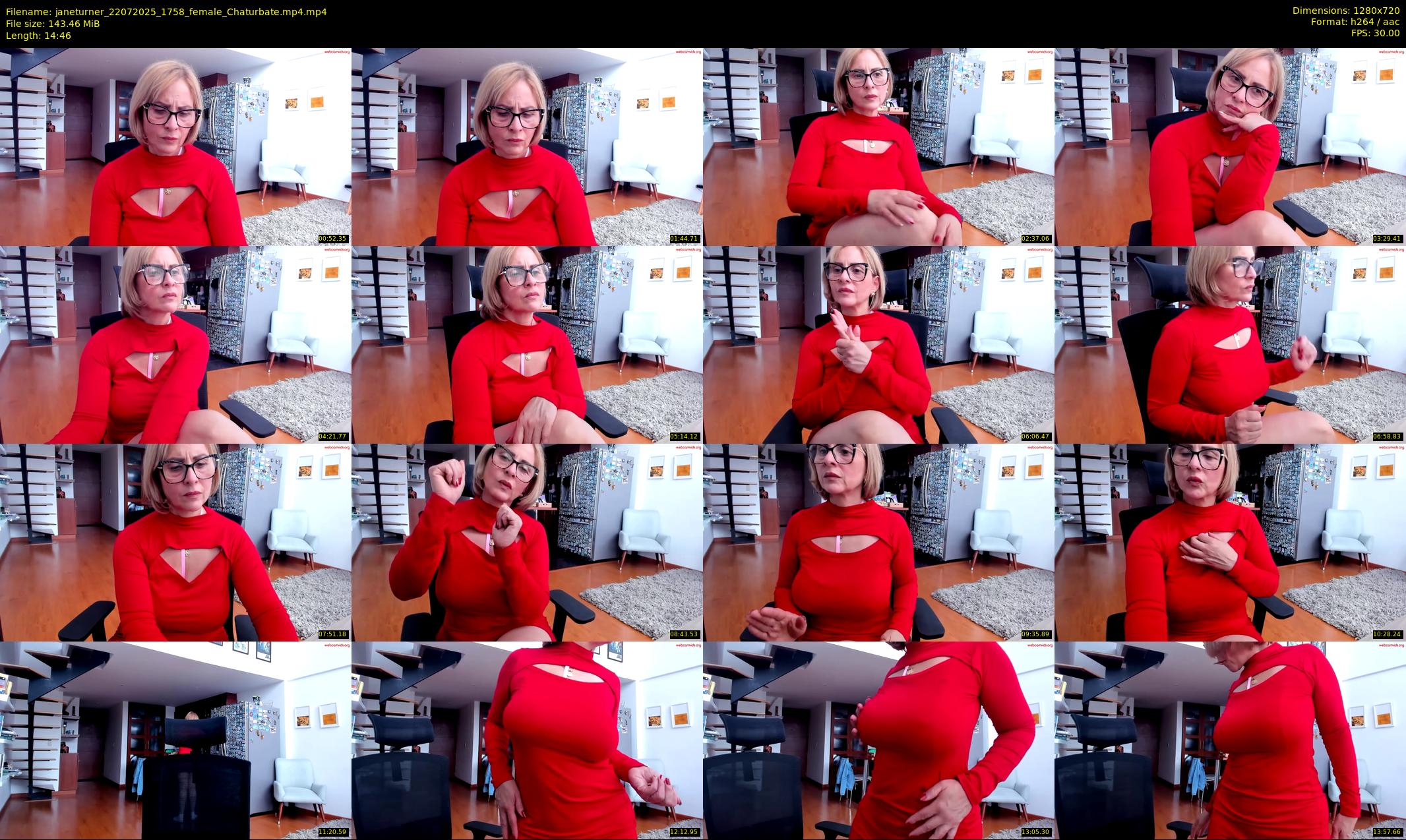 janeturner — 15 minute Chaturbate female cam show recording, 720p, Jul 22, 2025