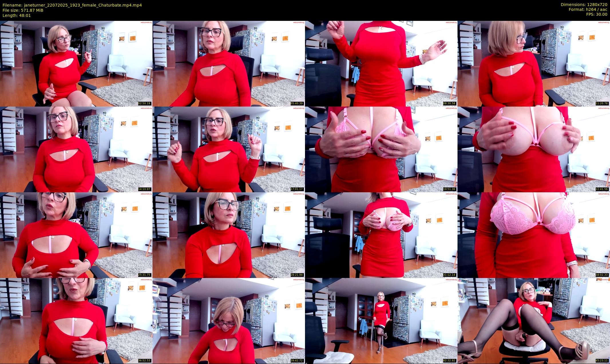 janeturner — 49 minute Chaturbate female cam show recording, 720p, Jul 22, 2025
