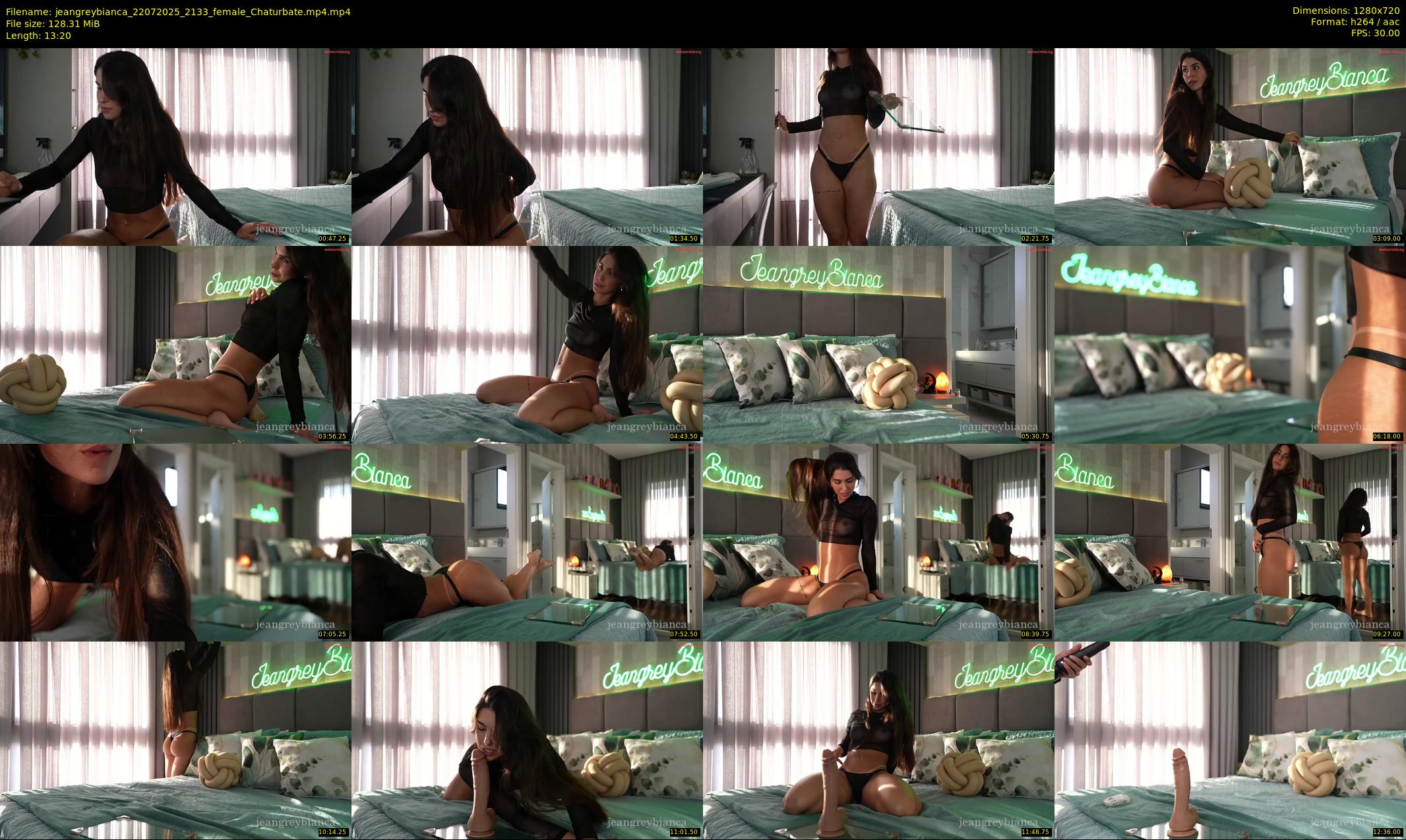 jeangreybianca — 14 minute Chaturbate female cam show recording, 720p, Jul 22, 2025