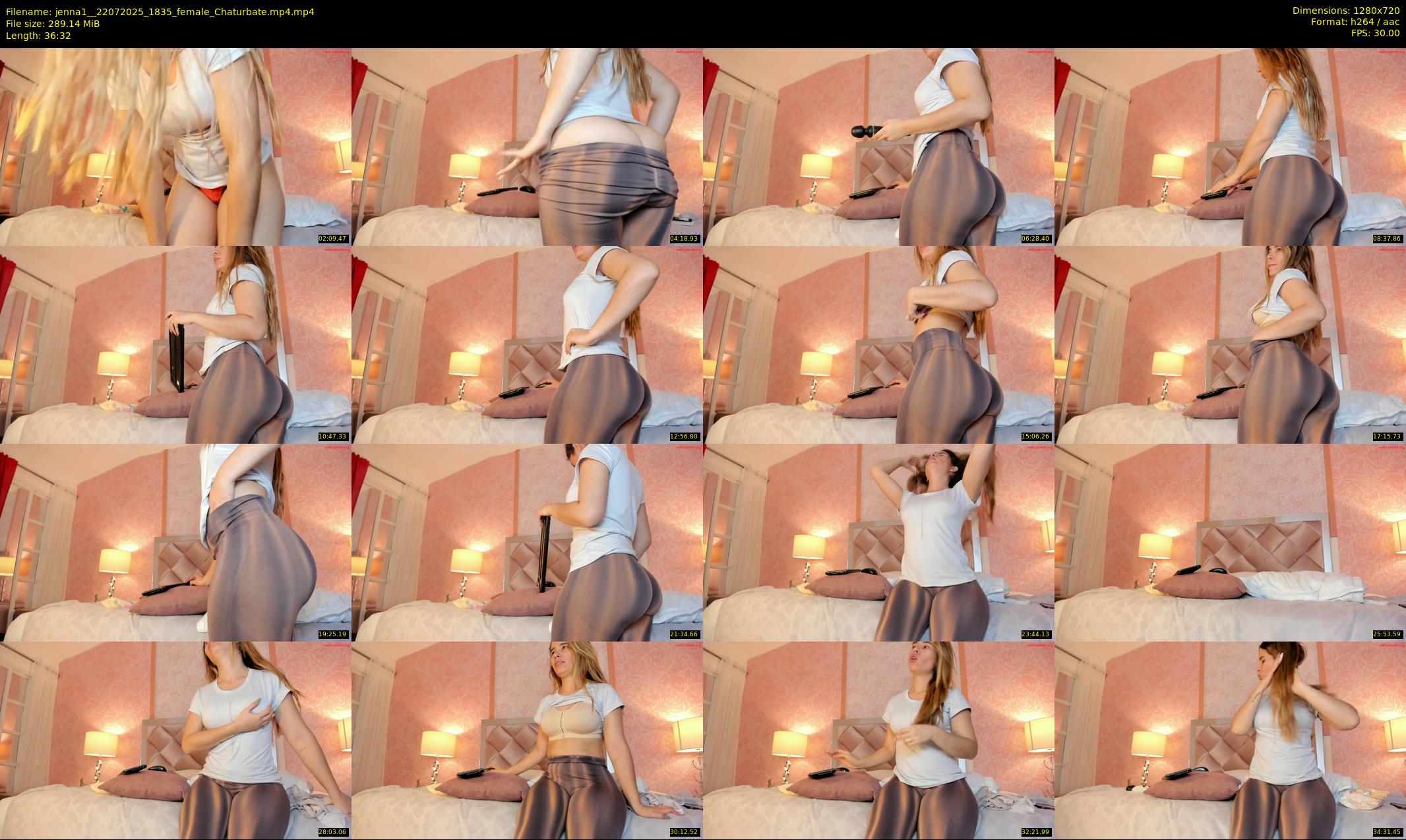 jenna1_ — 37 minute Chaturbate female cam show recording, 720p, Jul 22, 2025