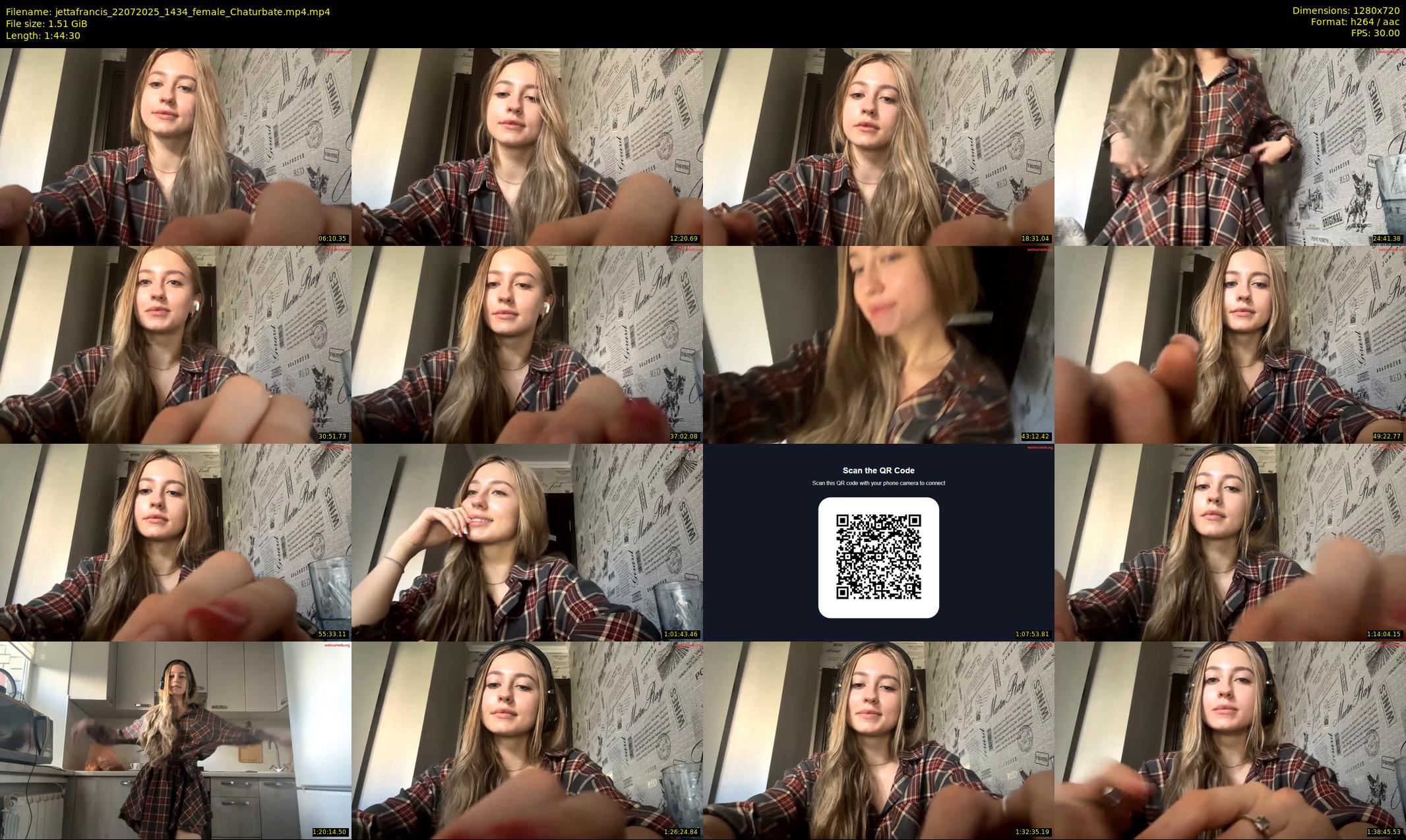 jettafrancis — 105 minute Chaturbate female cam show recording, 720p, Jul 22, 2025