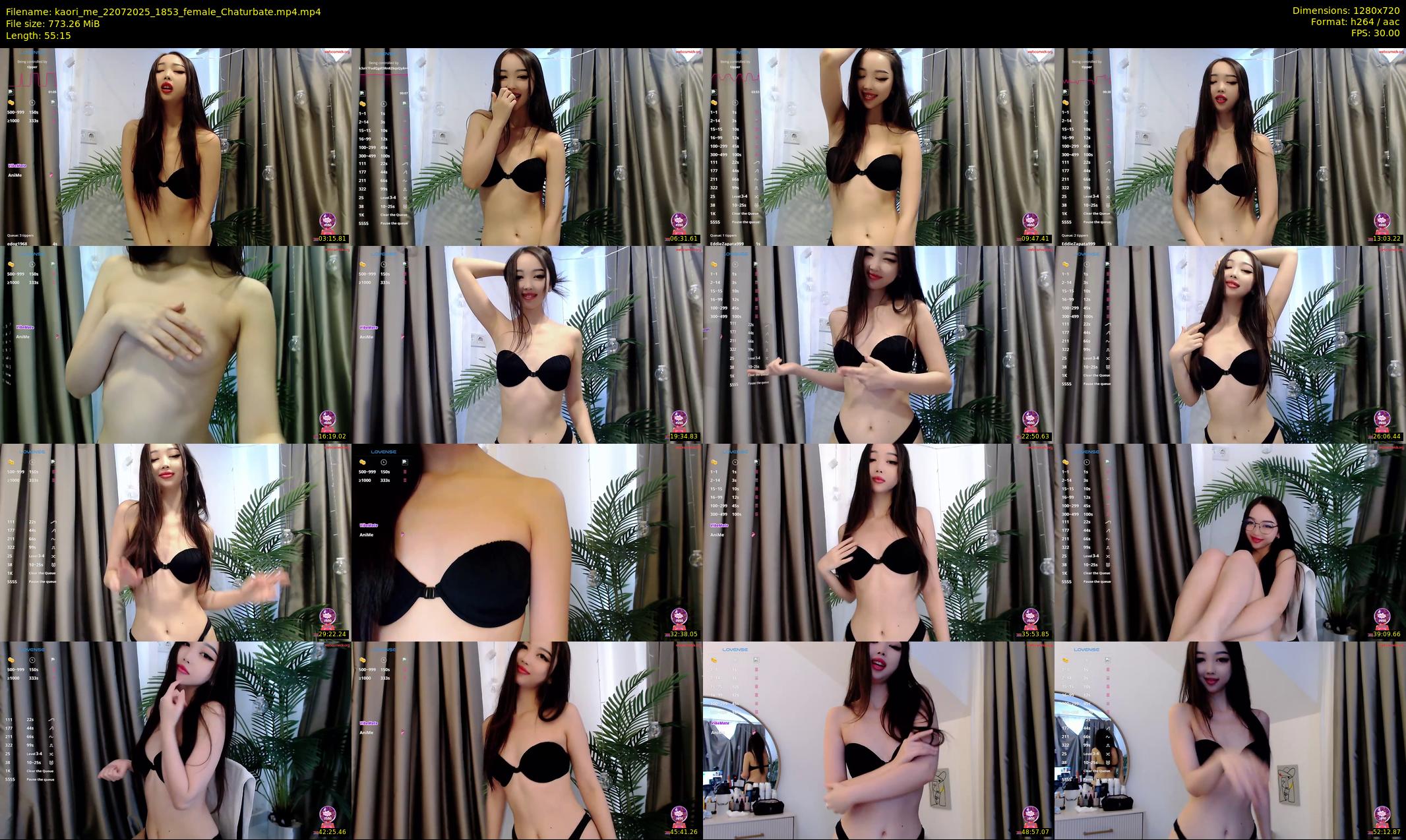 kaori_me — 56 minute Chaturbate female cam show recording, 720p, Jul 22, 2025