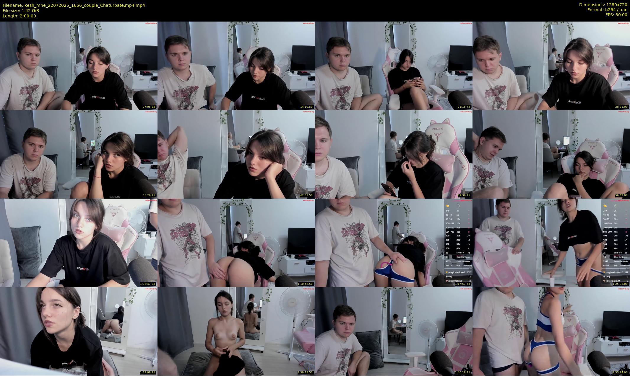 kesh_mne — 120 minute Chaturbate female cam show recording, 720p, Jul 22, 2025