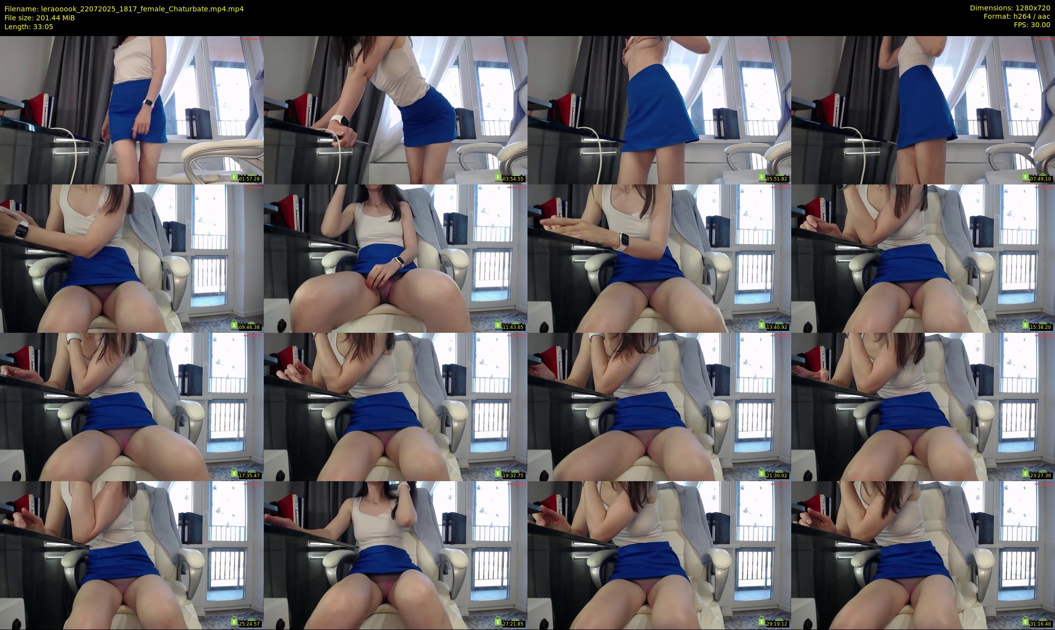 leraooook — 34 minute Chaturbate female cam show recording, 720p, Jul 22, 2025