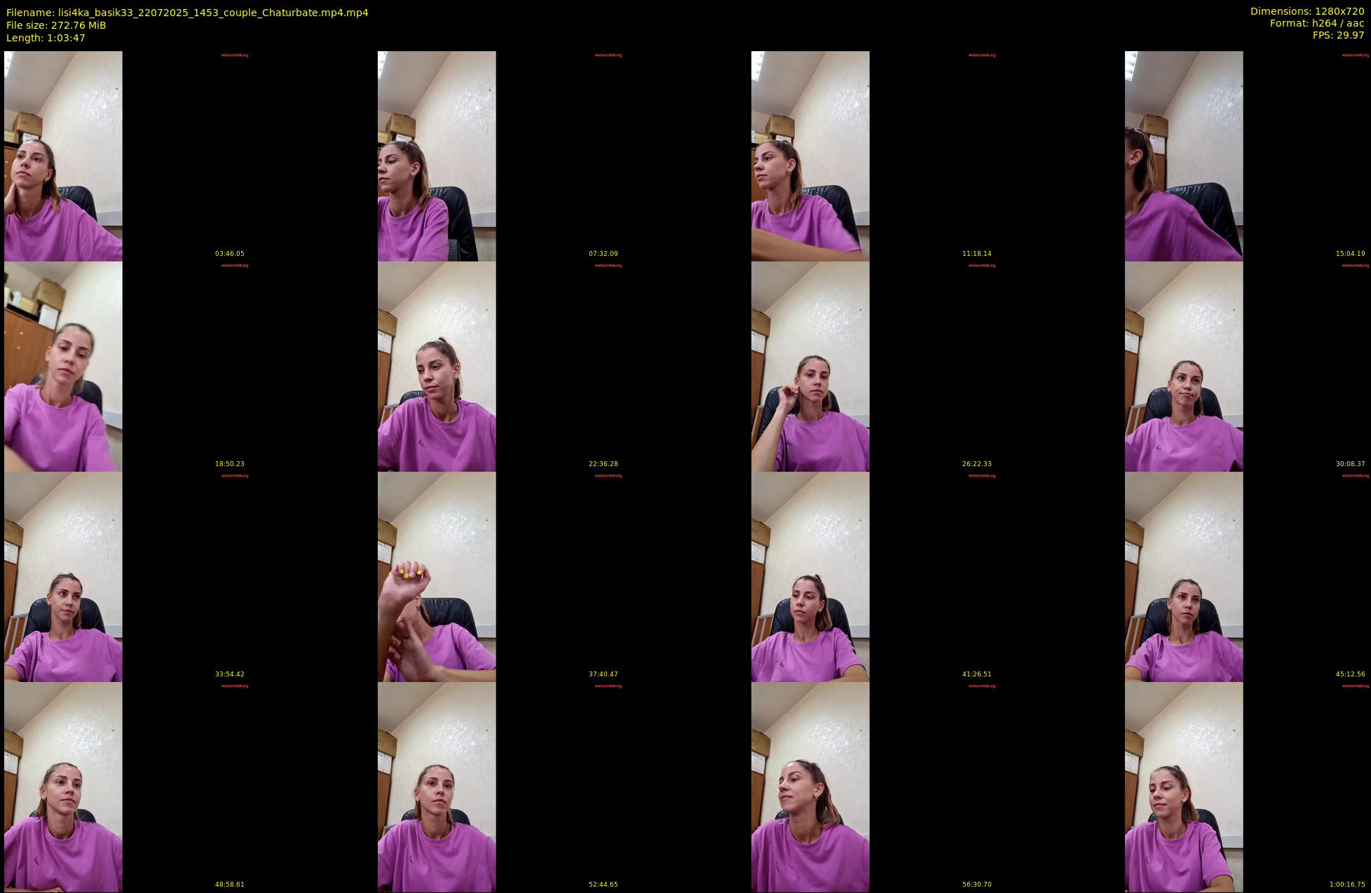 lisi4ka_basik33 — 64 minute Chaturbate couple cam show recording, 720p, Jul 22, 2025