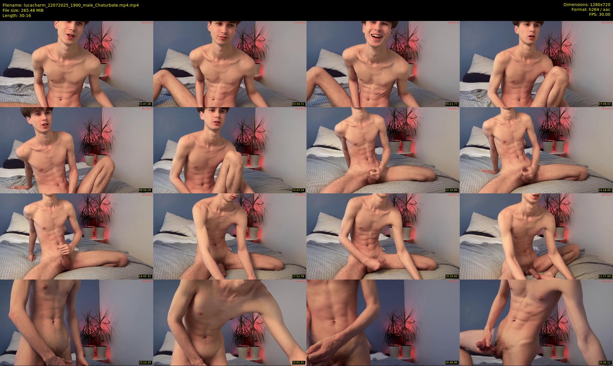 lucacharm — 31 minute Chaturbate male cam show recording, 720p, Jul 22, 2025