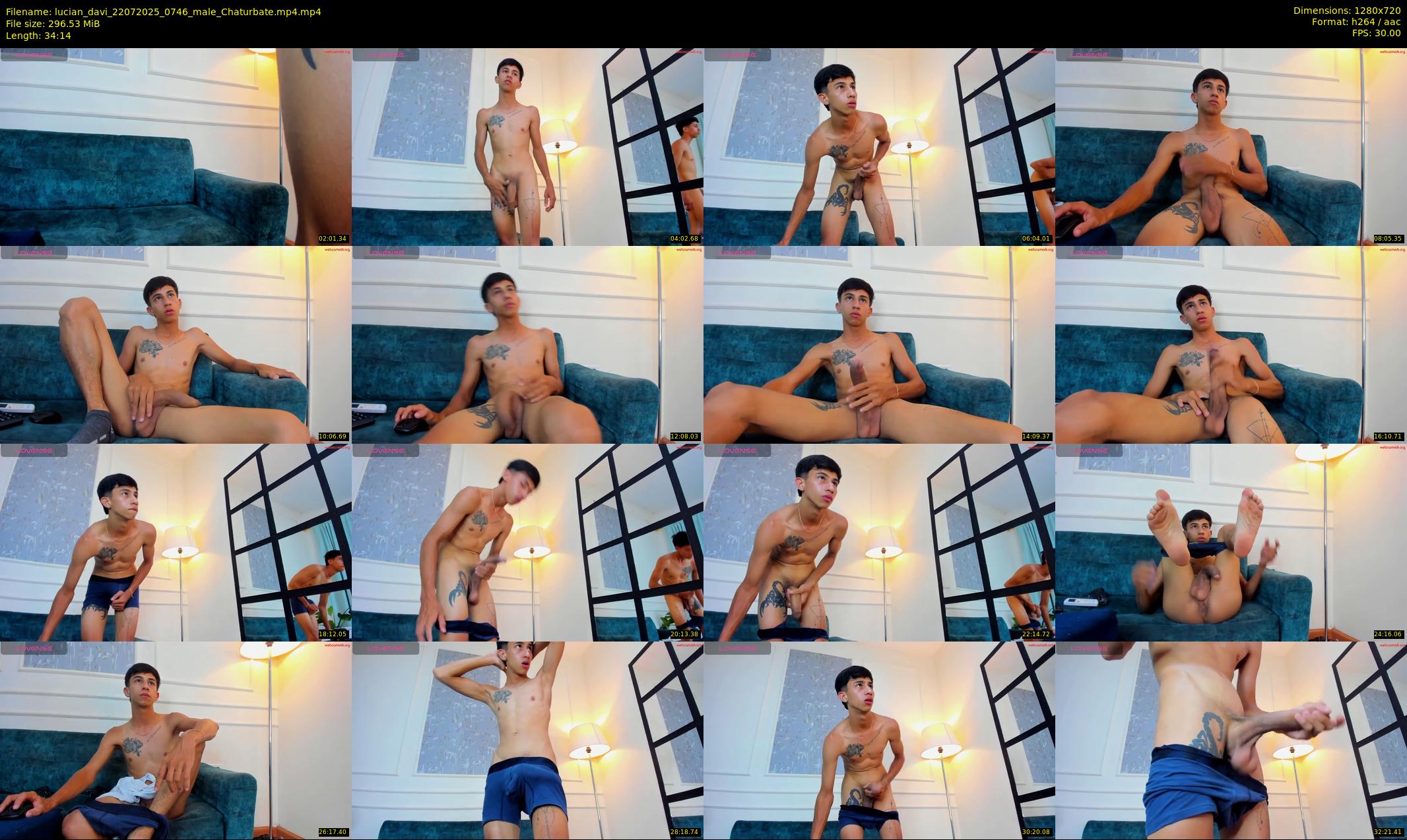 lucian_davi — 35 minute Chaturbate male cam show recording, 720p, Jul 22, 2025