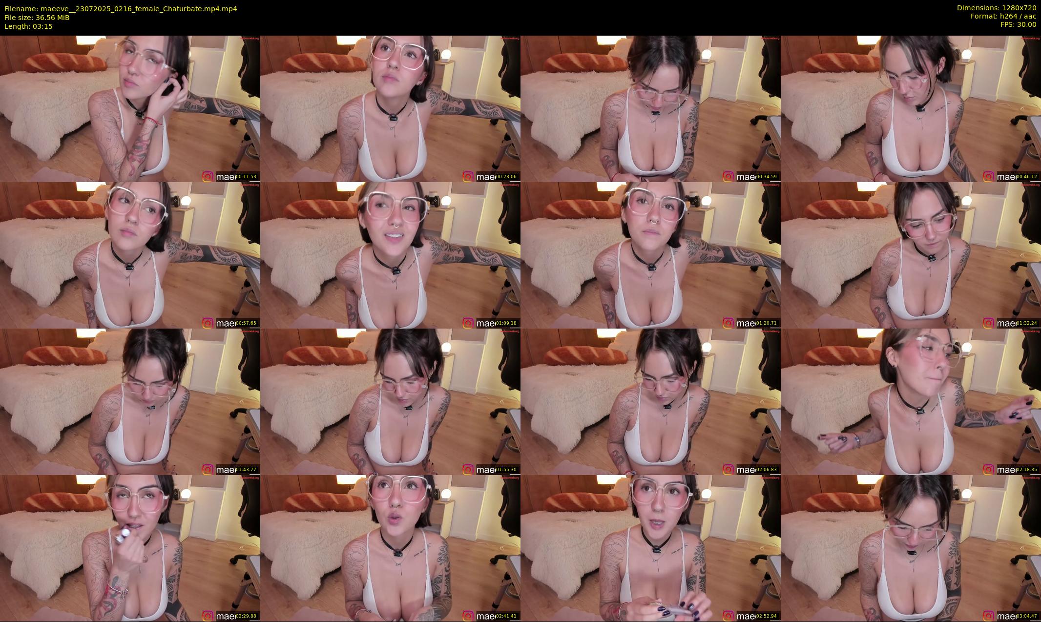 maeeve_ — 4 minute Chaturbate female cam show recording, 720p, Jul 23, 2025