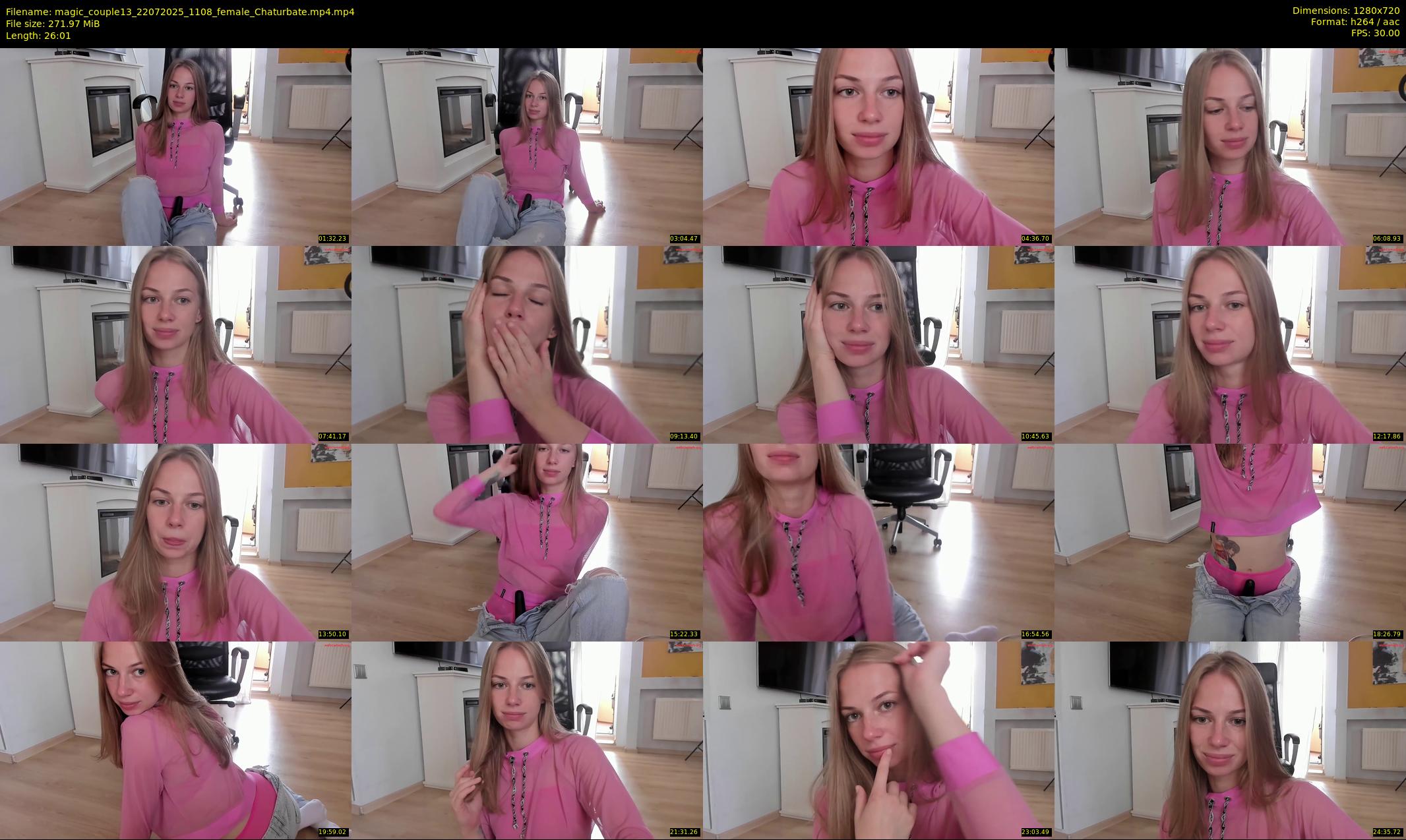 magic_couple13 — 27 minute Chaturbate couple cam show recording, 720p, Jul 22, 2025