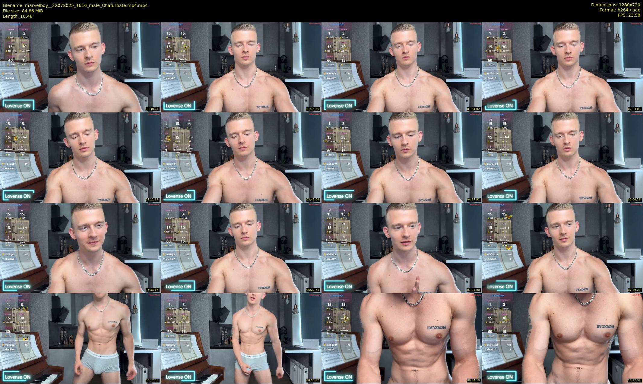 marvelboy_ — 11 minute Chaturbate male cam show recording, 720p, Jul 22, 2025