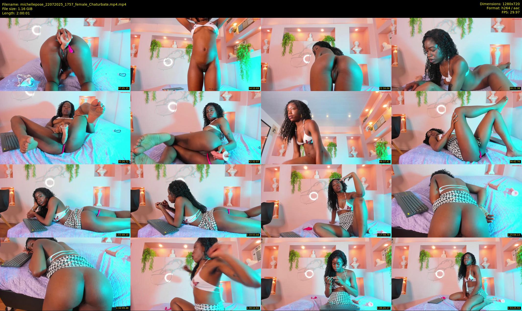michellepose — 121 minute Chaturbate female cam show recording, 720p, Jul 22, 2025