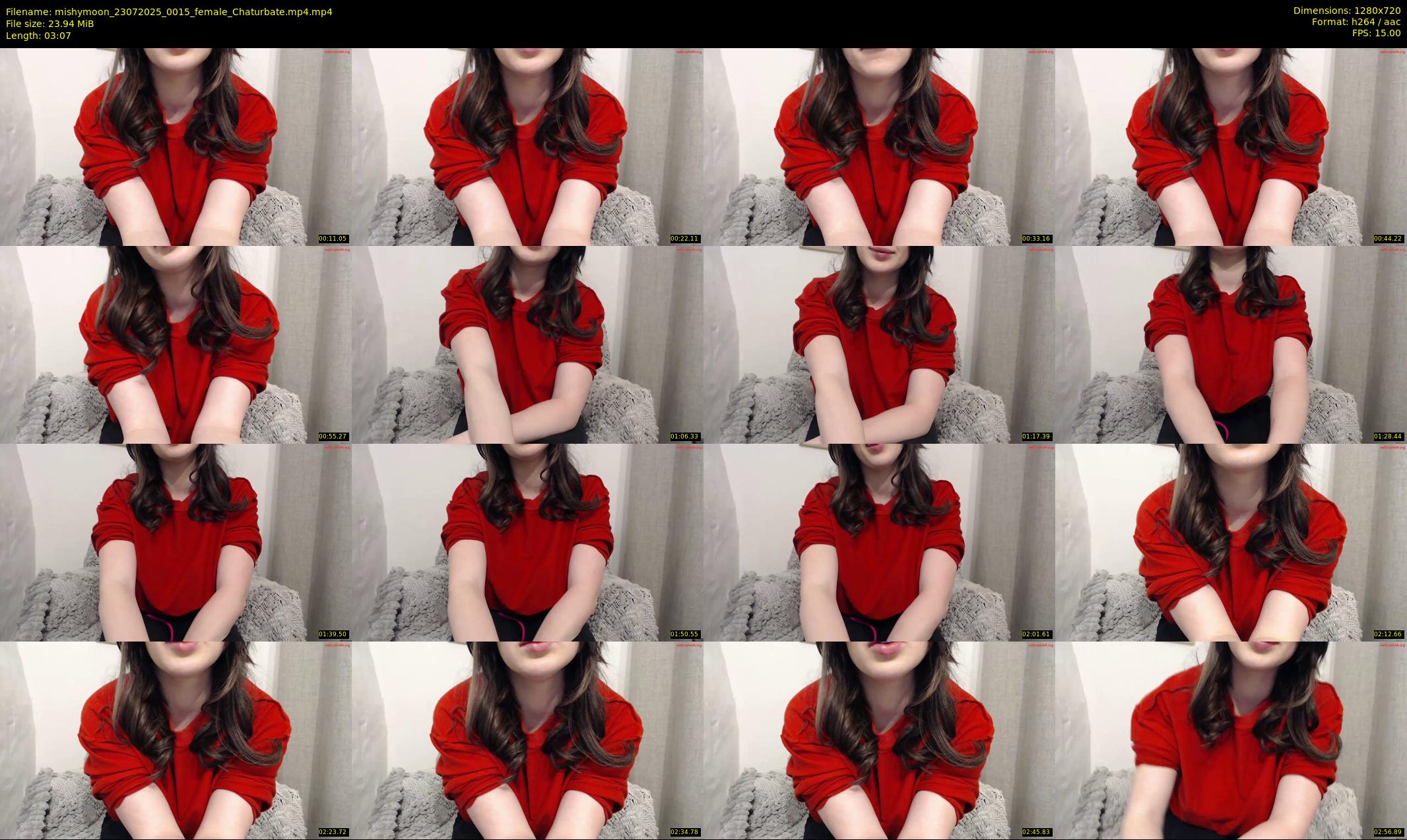 mishymoon — 4 minute Chaturbate female cam show recording, 720p, Jul 23, 2025