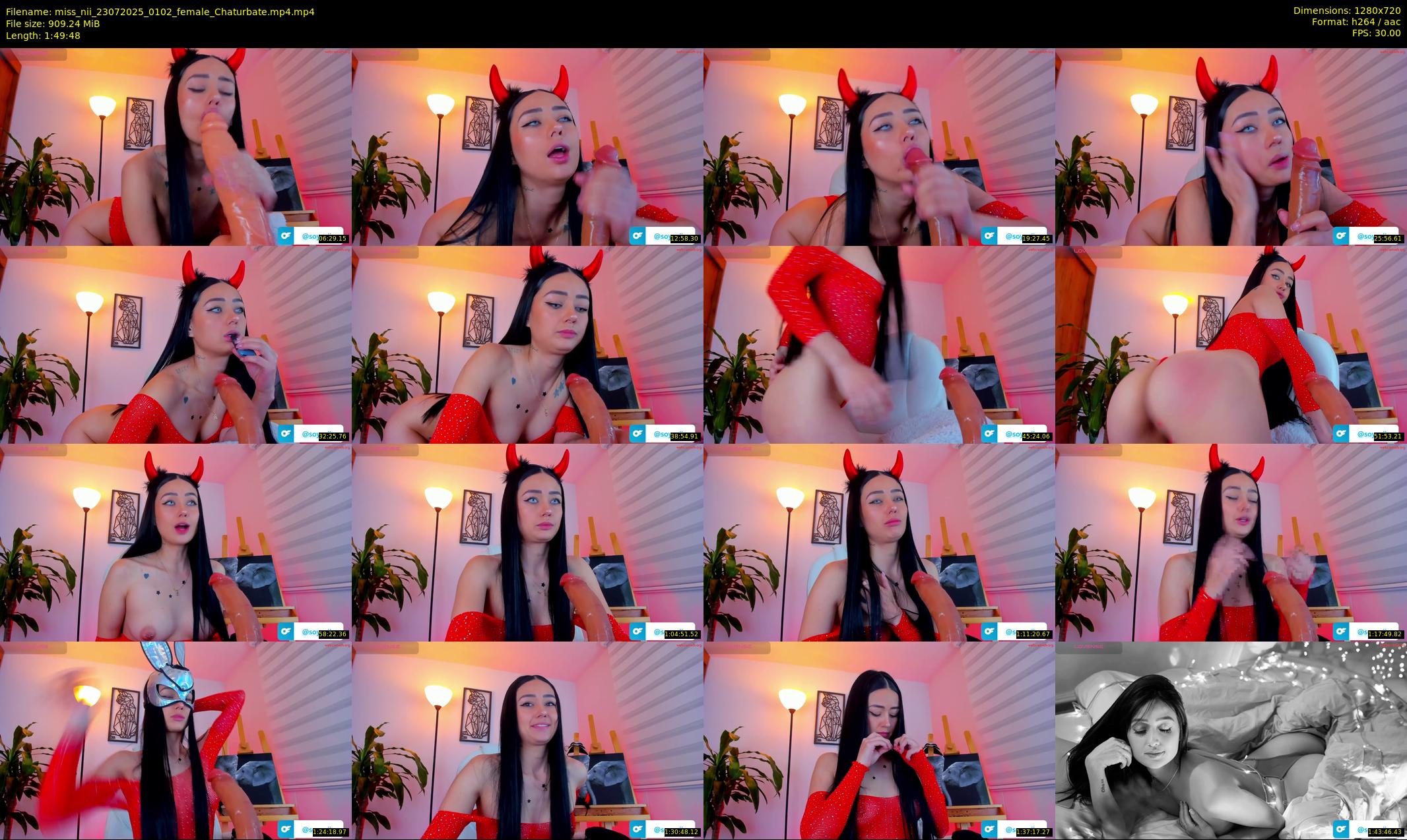 miss_nii — 110 minute Chaturbate female cam show recording, 720p, Jul 23, 2025