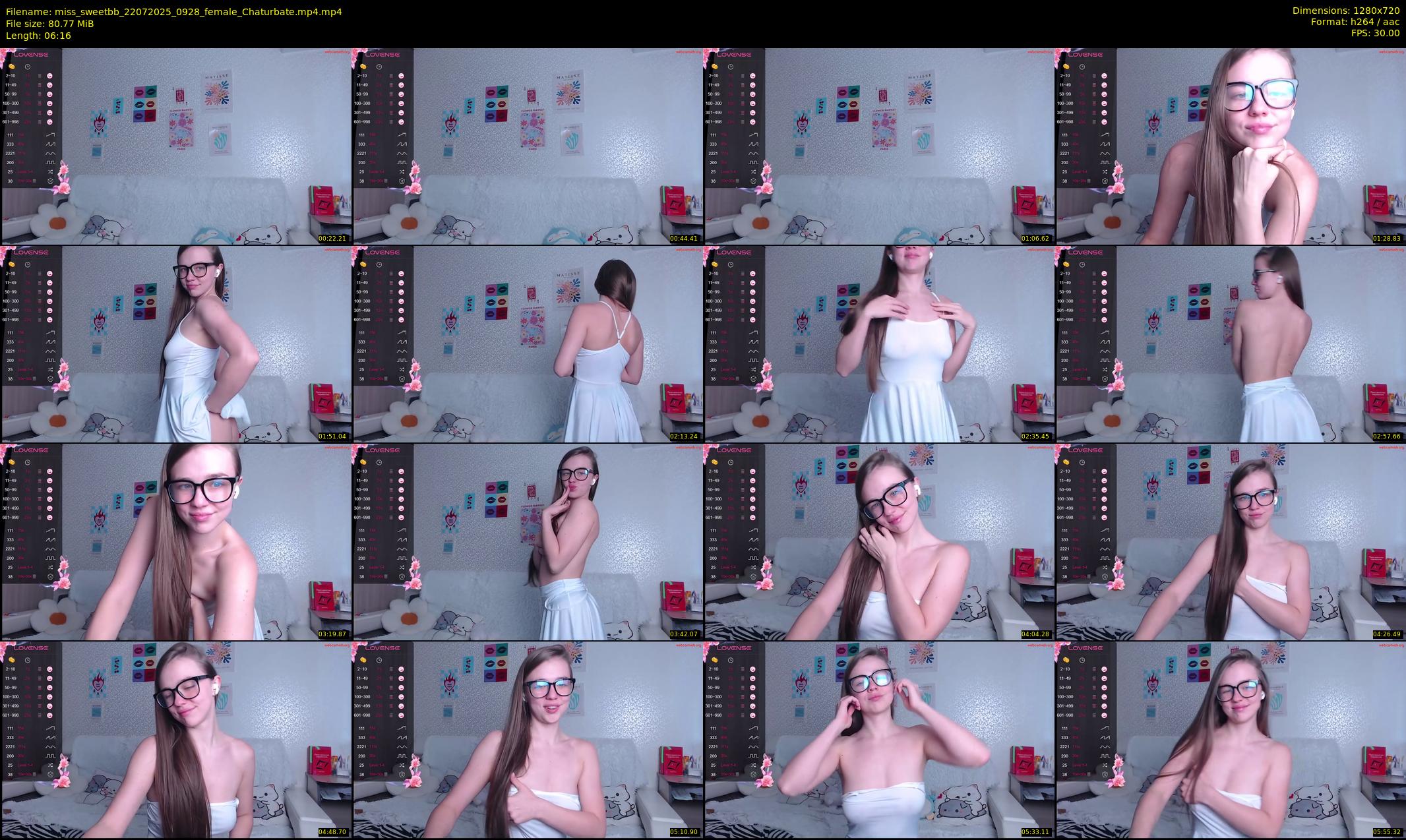 miss_sweetbb — 7 minute Chaturbate female cam show recording, 720p, Jul 22, 2025