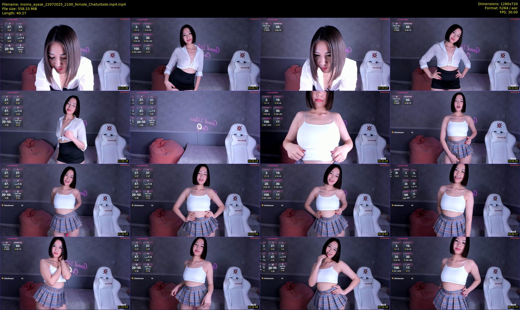 momo_ayase — 41 minute Chaturbate female cam show recording, 720p, Jul 22, 2025